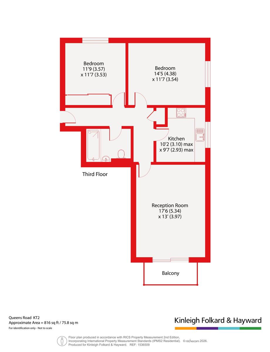 Queens Road, Kingston upon Thames floorplan