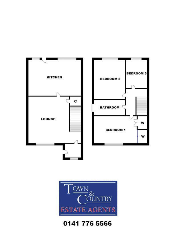 Whitelees Road, Cumbernauld G67, 3 bedroom semidetached house for sale