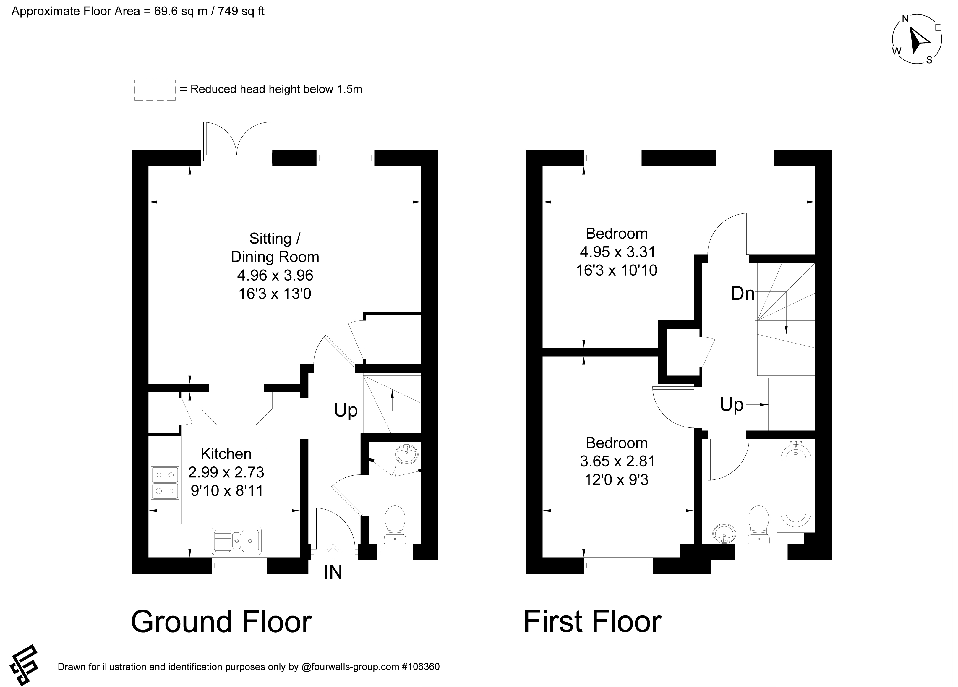 Bay Trees, Limpsfield, Surrey floorplan