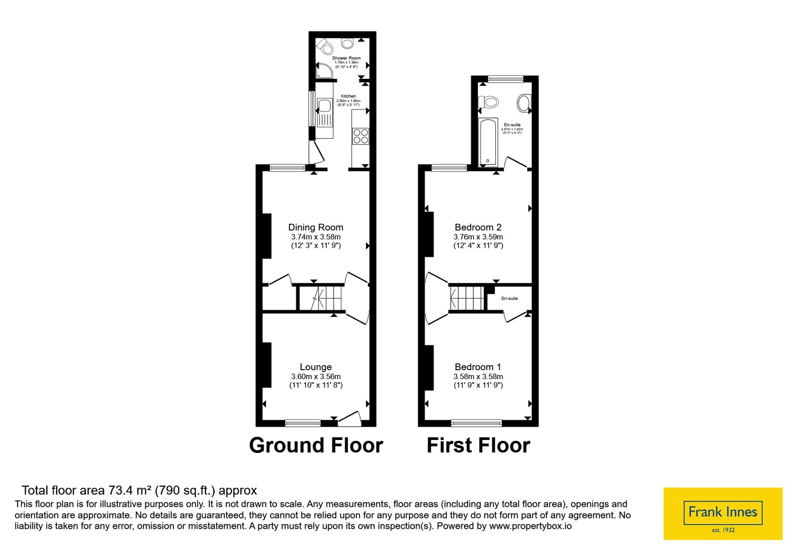 12, Arnold Avenue, Nottingham floorplan