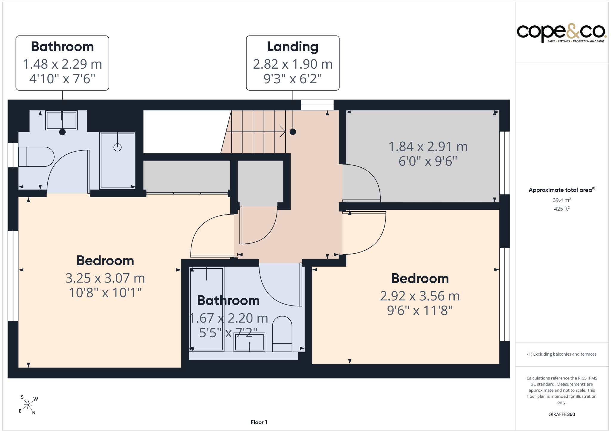 96, Richardson Way, Derby floorplan