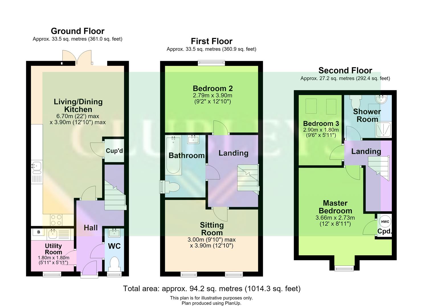 74, Wicstun Way, Market Weighton floorplan