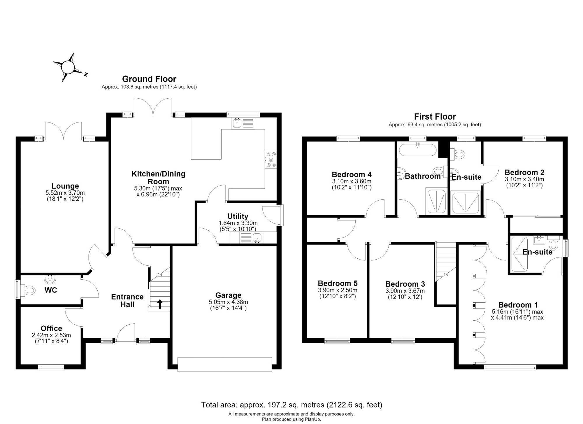 34 Willow Drive, Harrogate floorplan