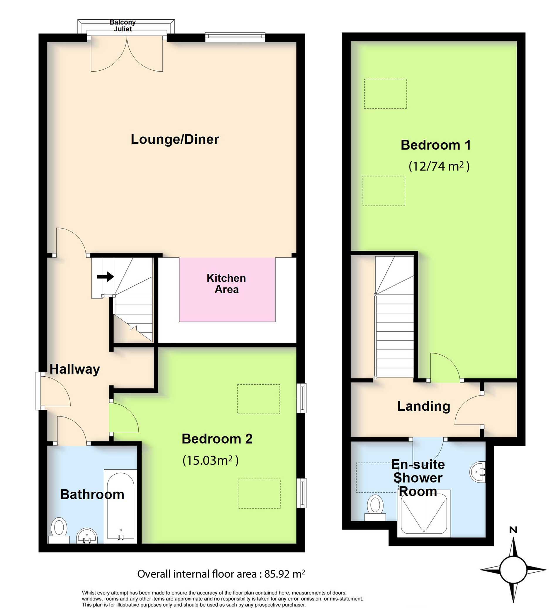 Worthing Road, East Preston, Littlehampton, West Sussex BN16, 2 bedroom