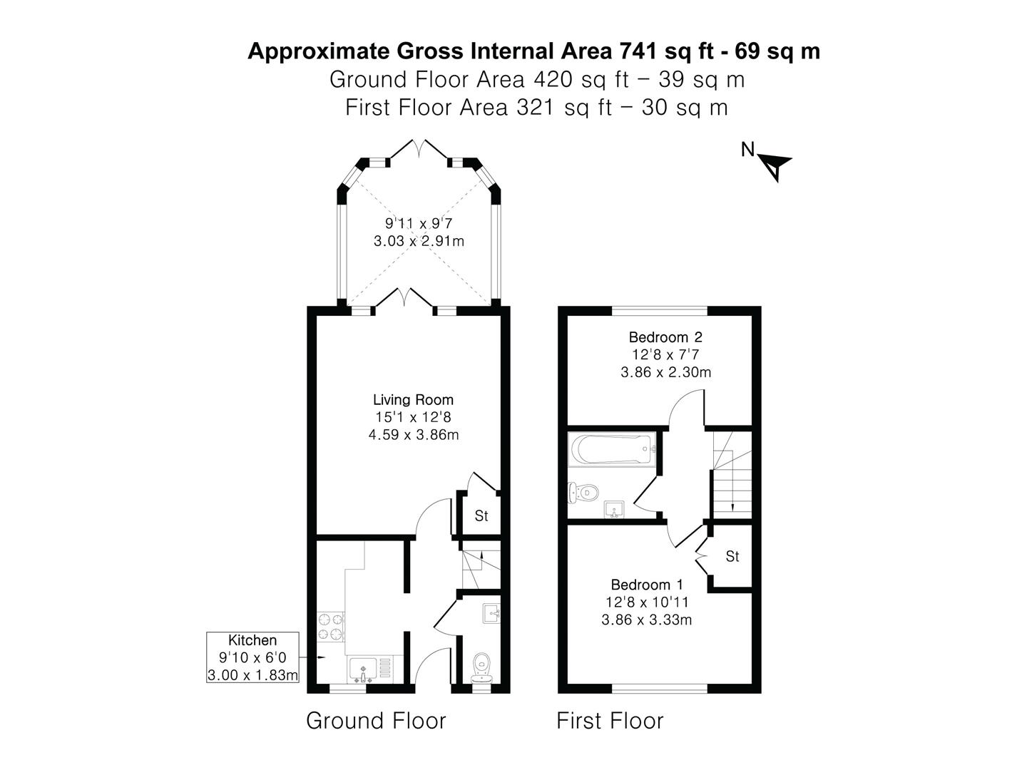 20, St. Mary's View, Saffron Walden floorplan