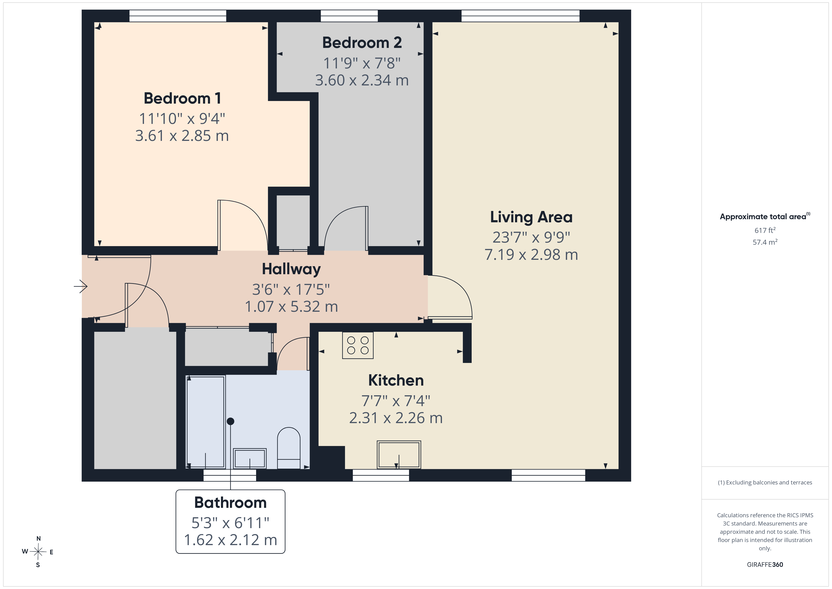 Horton Walk, Peterborough floorplan