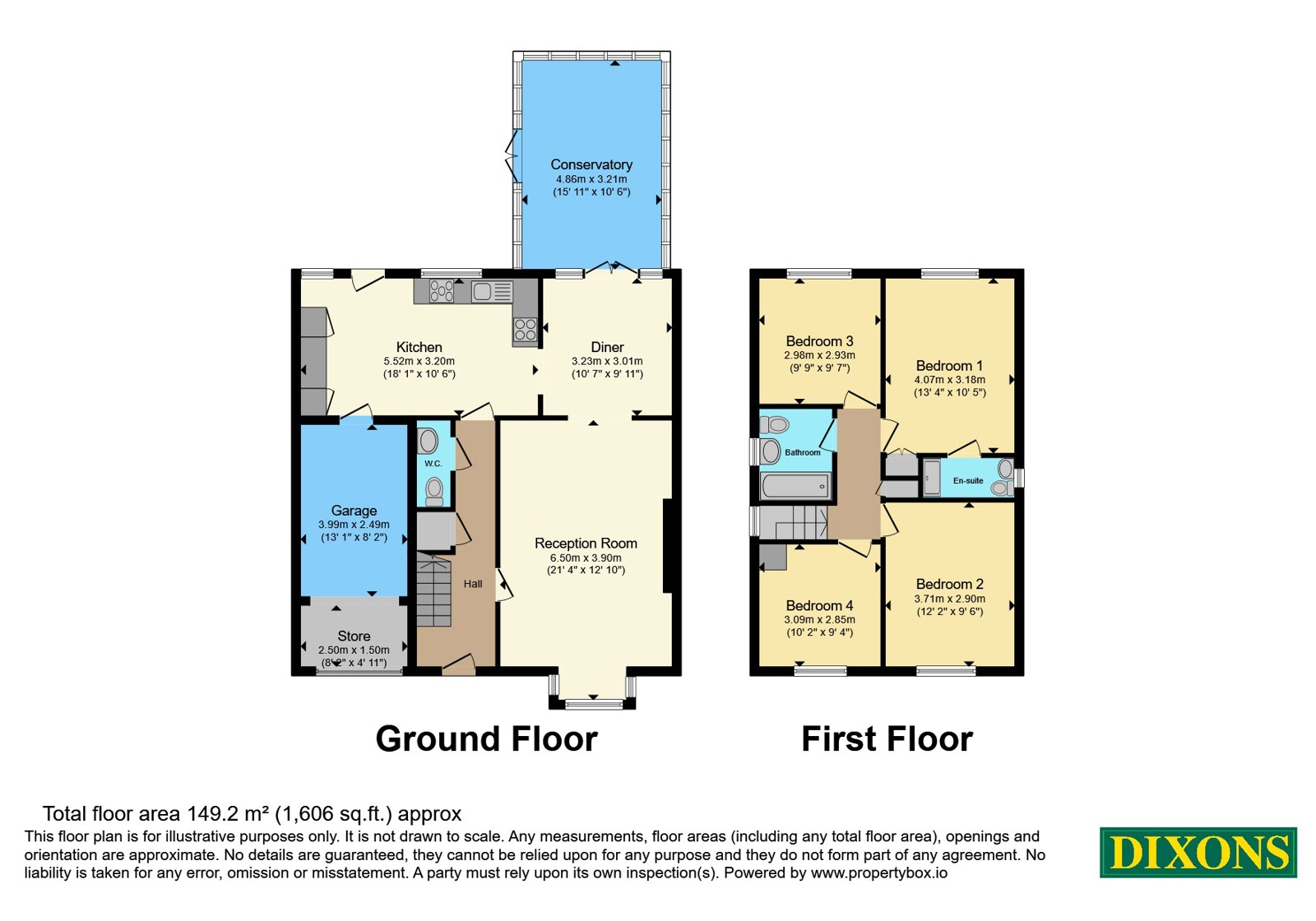 52, Waresley Park, Kidderminster floorplan