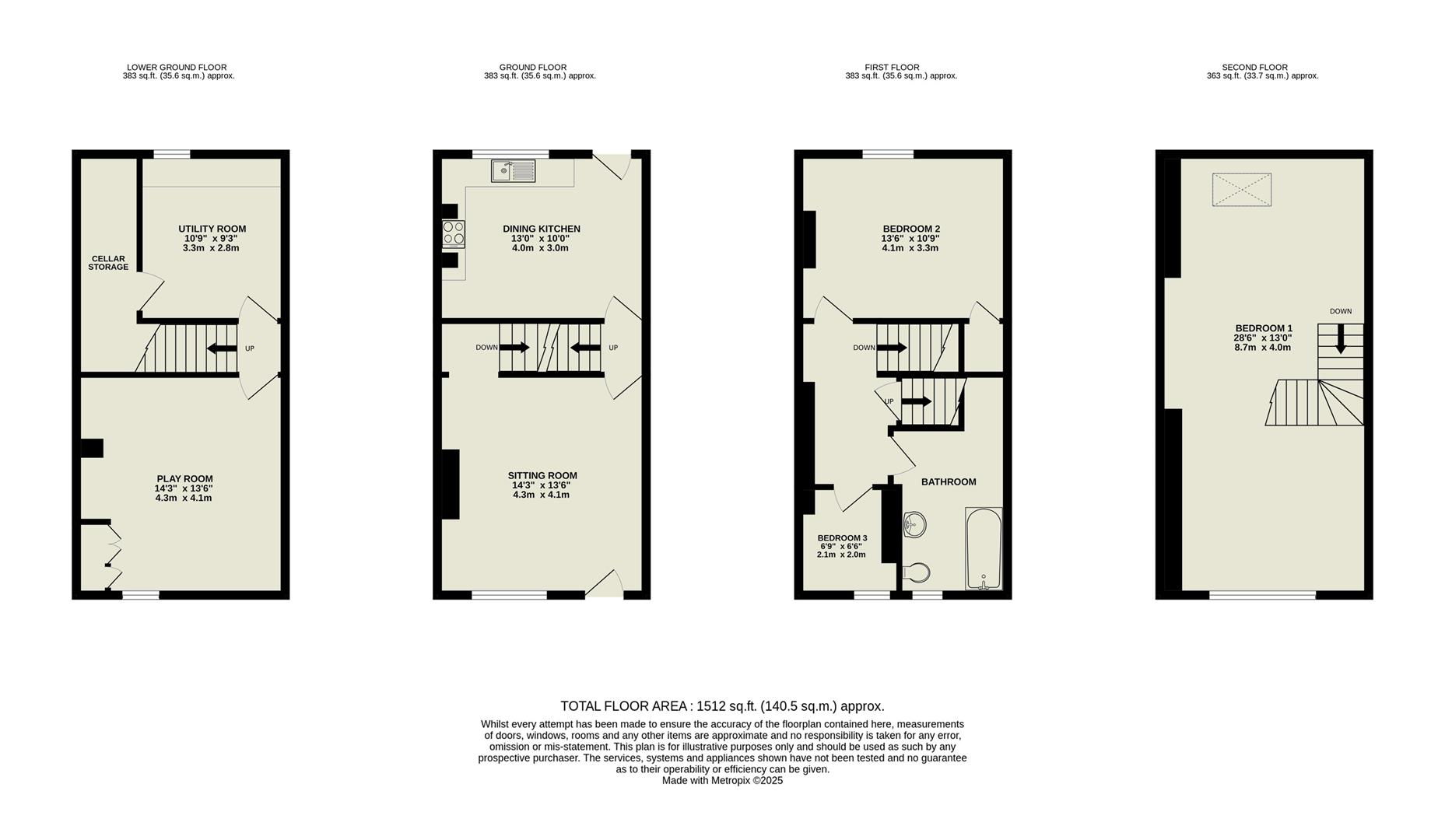 23, Dicks Garth Road, Menston floorplan
