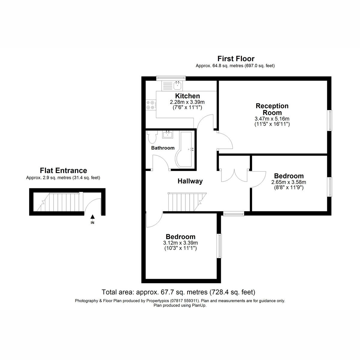 4, The Limes, Market Place, Abridge floorplan