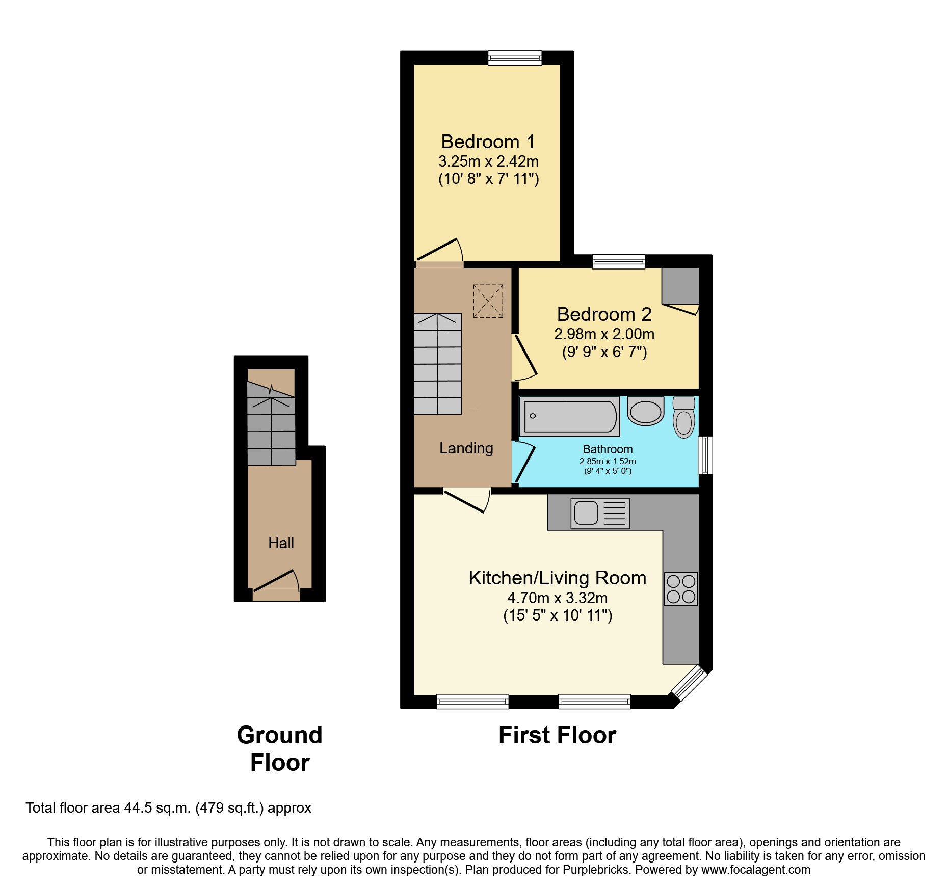 12a, Springfield Avenue, Bristol floorplan