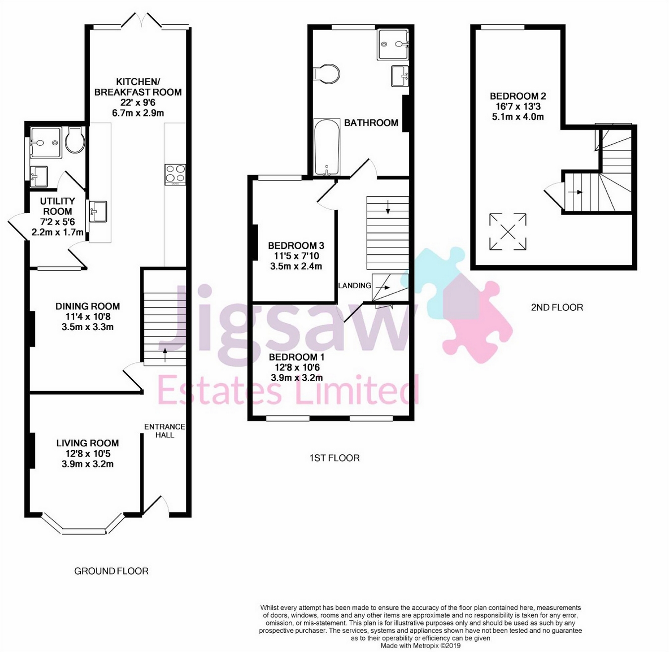 3 Bedrooms Semi-detached house for sale in Moorlands Road, Camberley, Surrey GU15