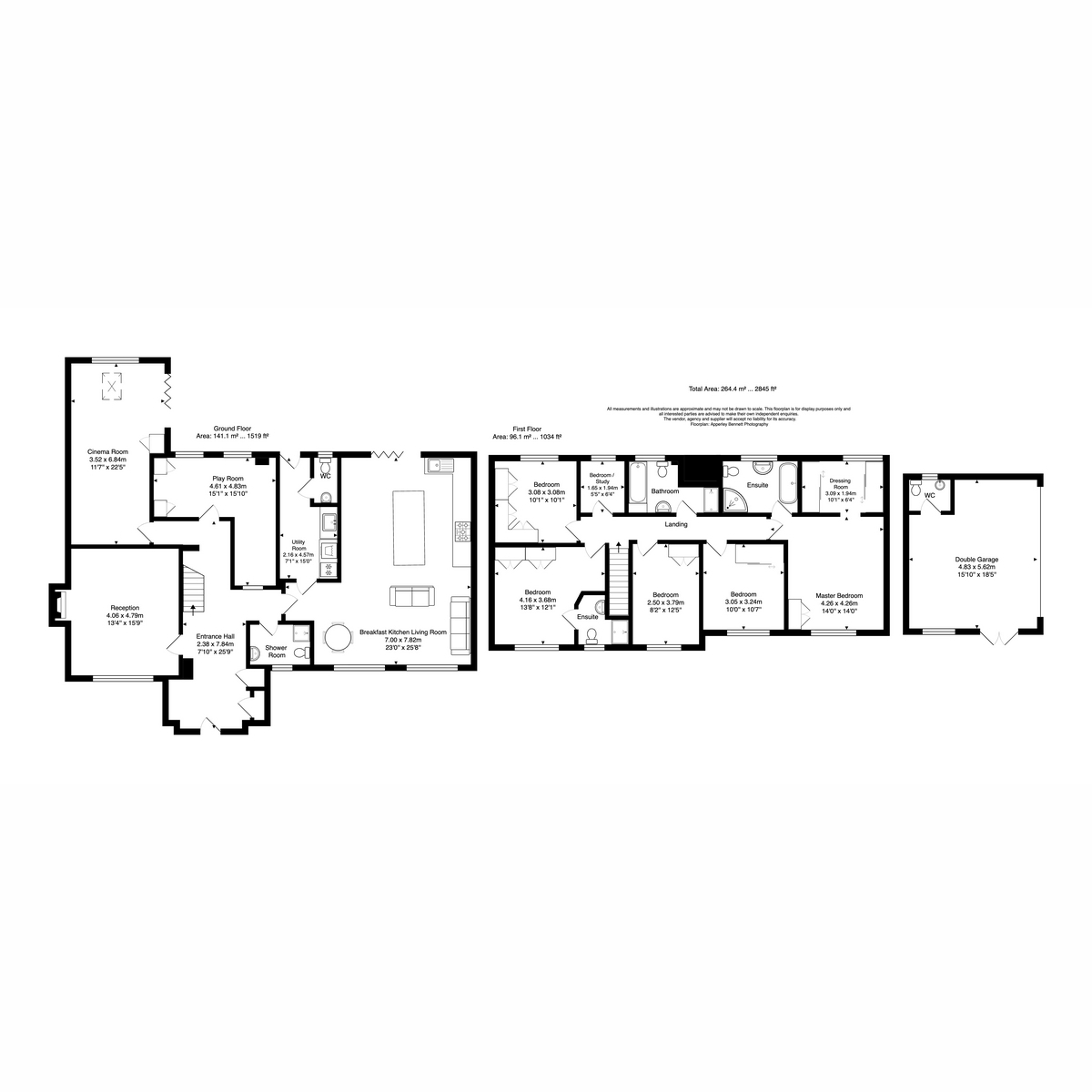 8, Fishponds Close, Glenfield floorplan