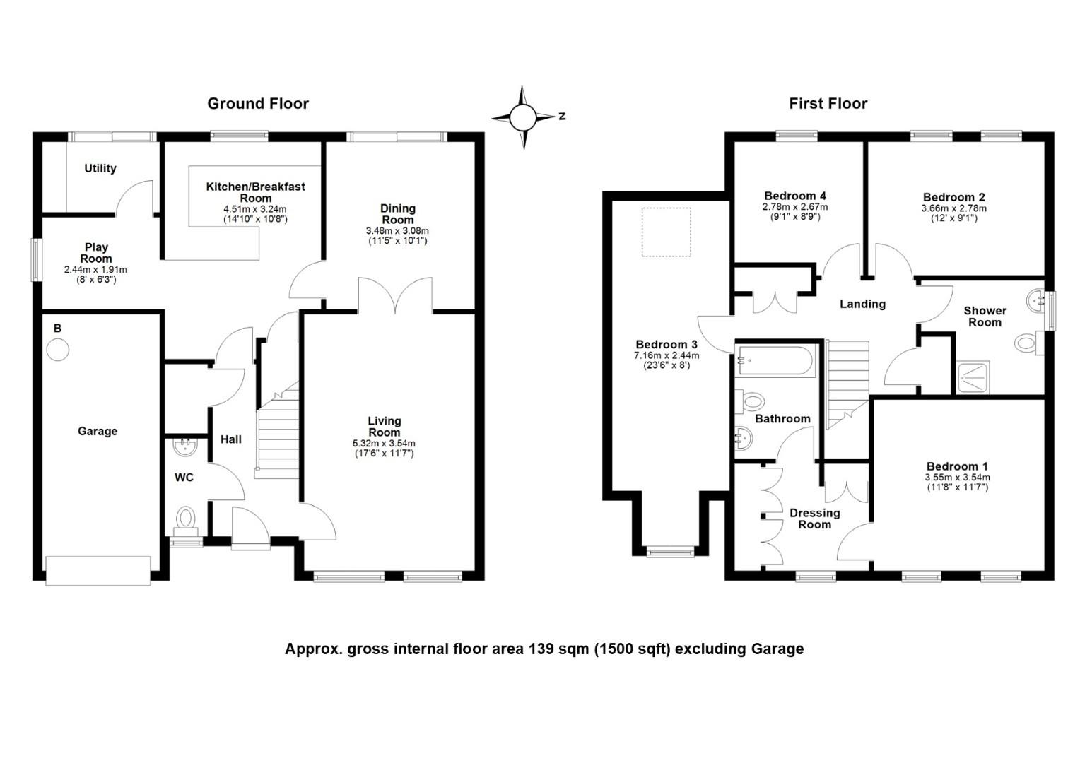 31, The Elms, Haslingfield, Cambridge floorplan