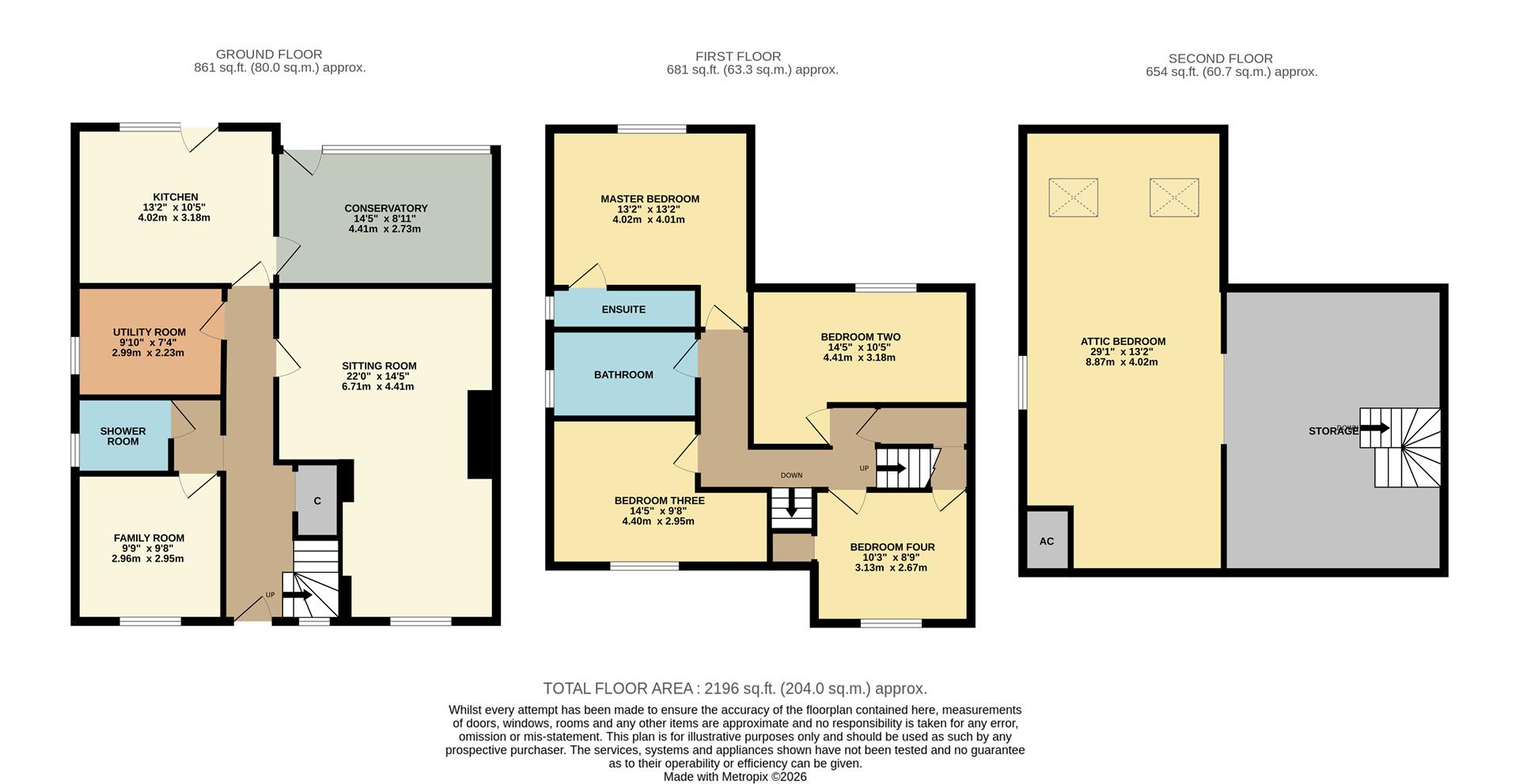 82, Derriads Lane, Chippenham floorplan