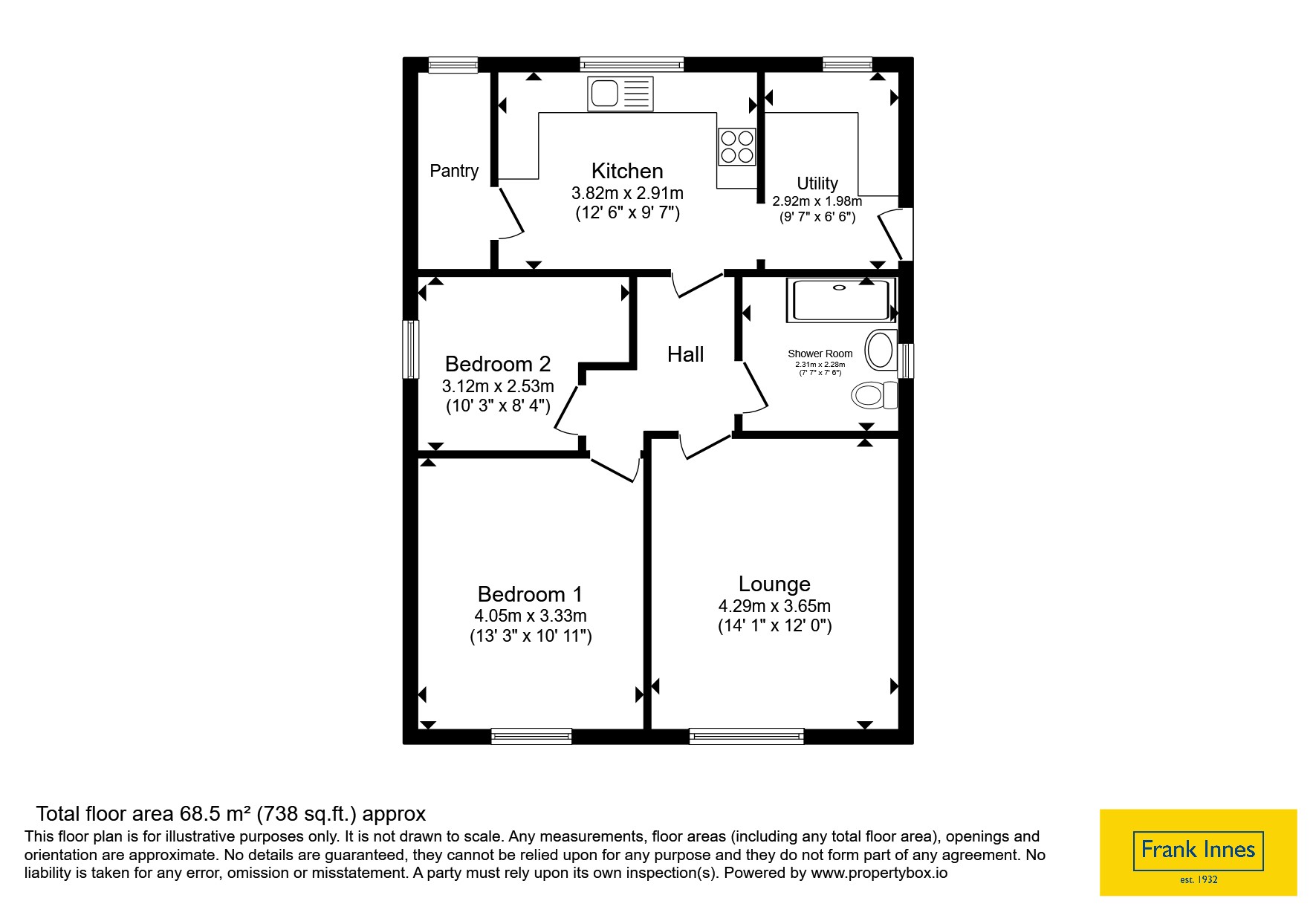 50, Springwell Street, Sutton-in-Ashfield floorplan