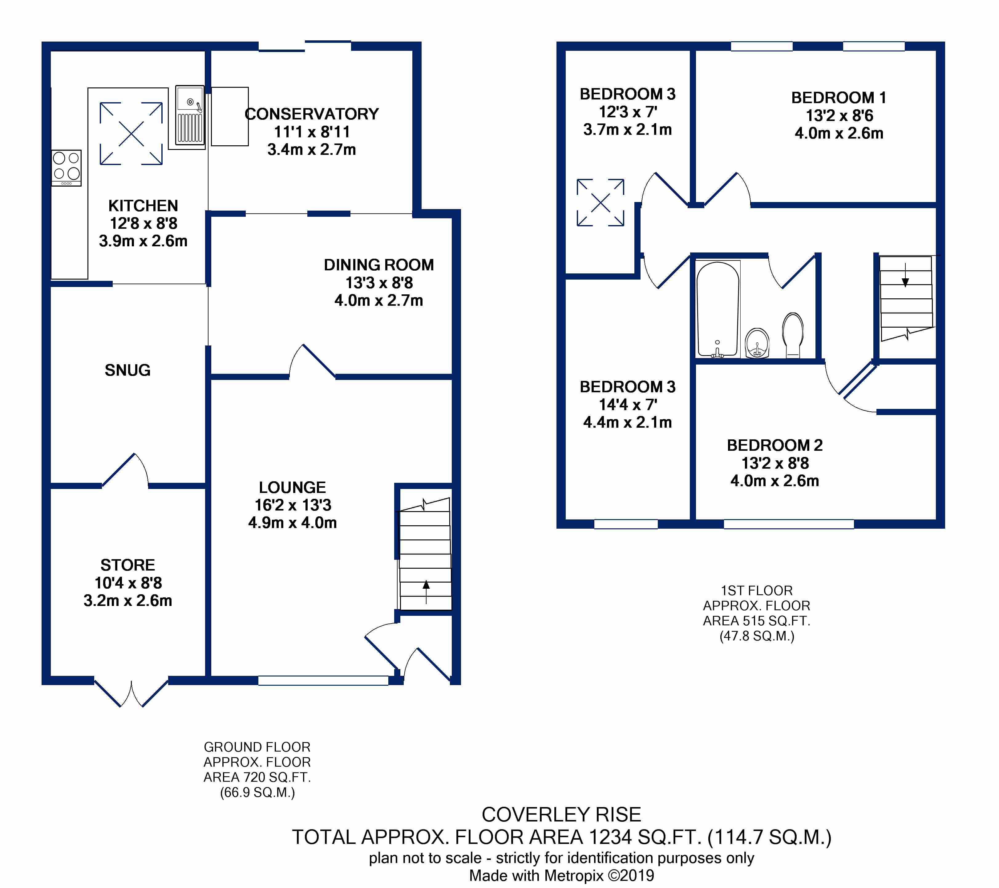 4 Bedrooms Semi-detached house for sale in Coverley Rise, Yeadon, Leeds, West Yorkshire LS19