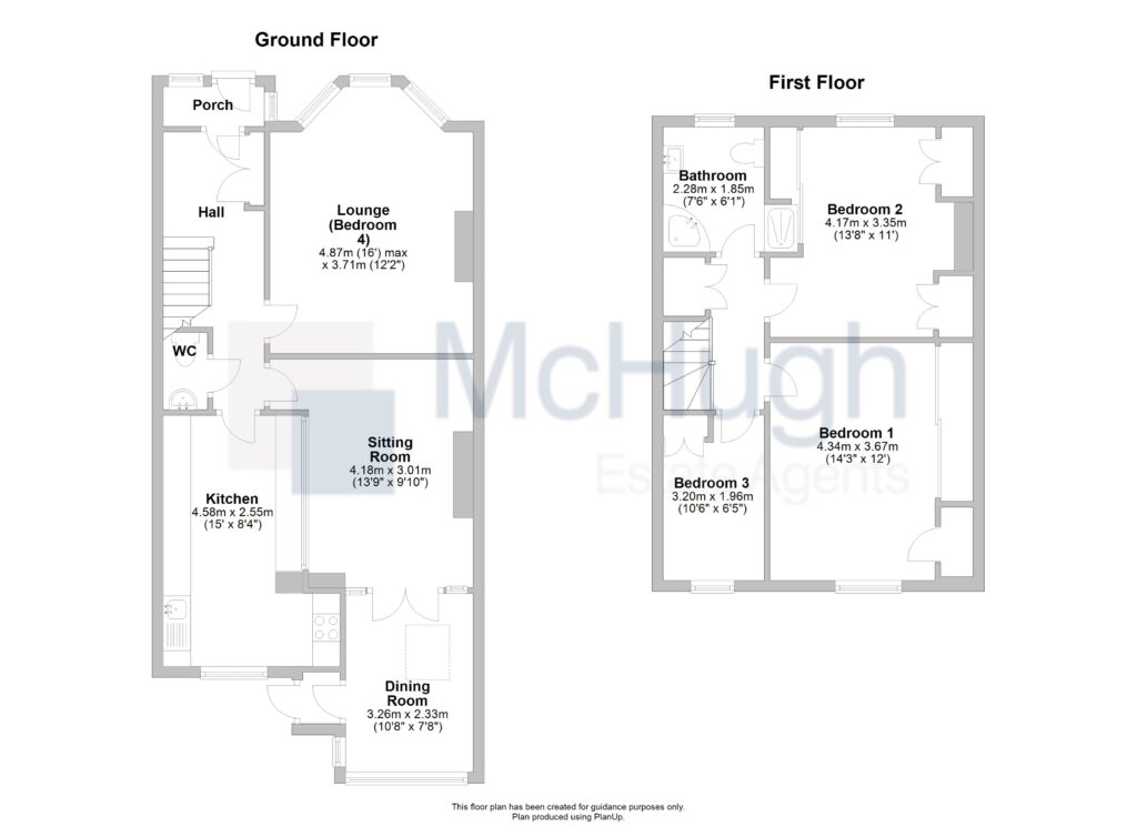 18, Taylor Street, Clydebank floorplan