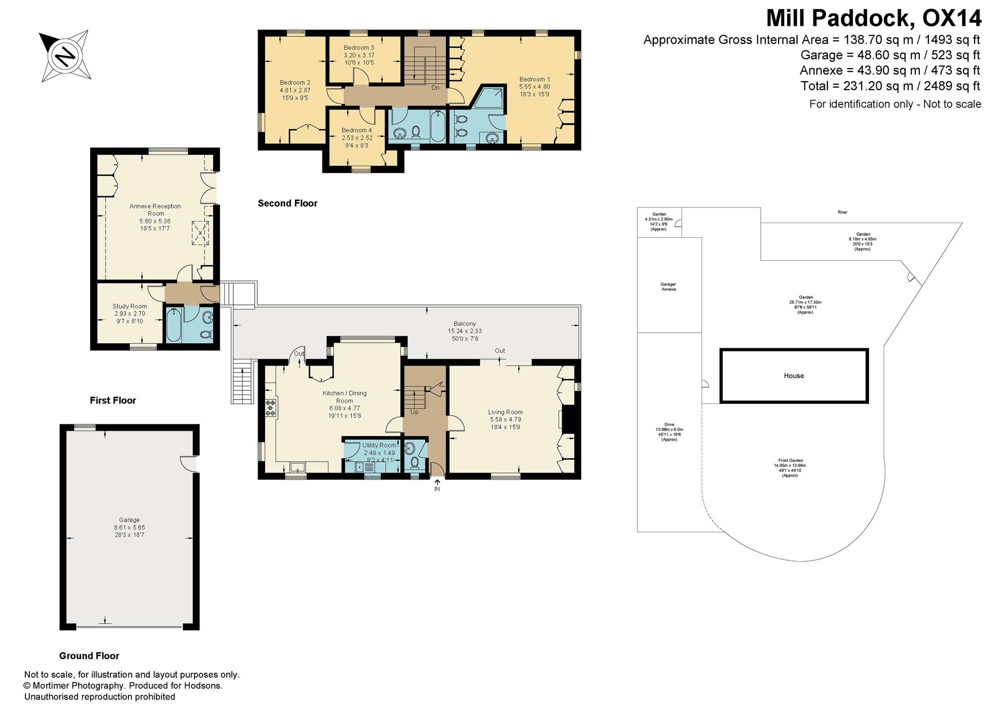 4 Mill Paddock, Abingdon floorplan