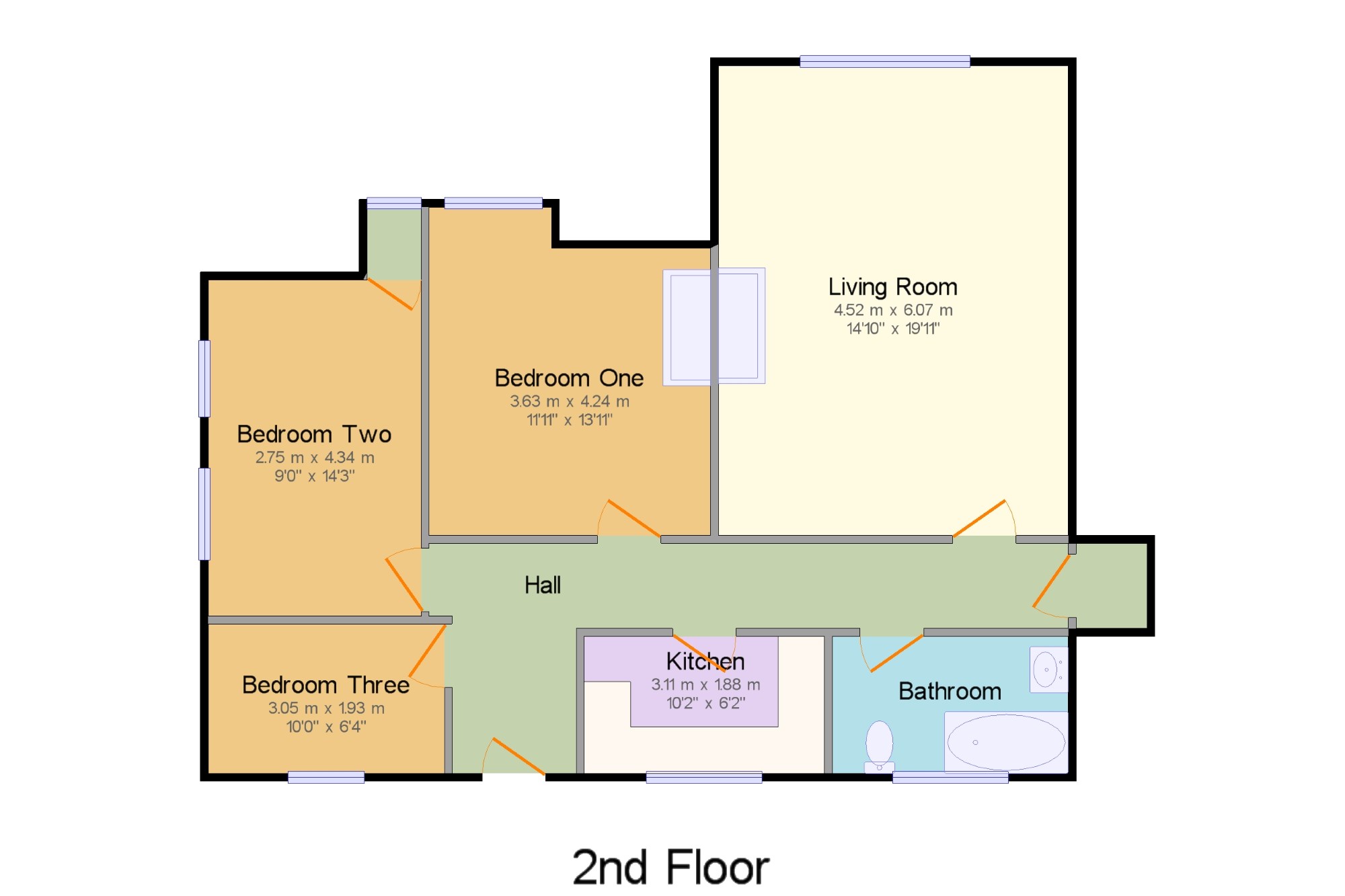2 Bedrooms Flat to rent in Harestone Valley Road, Caterham CR3
