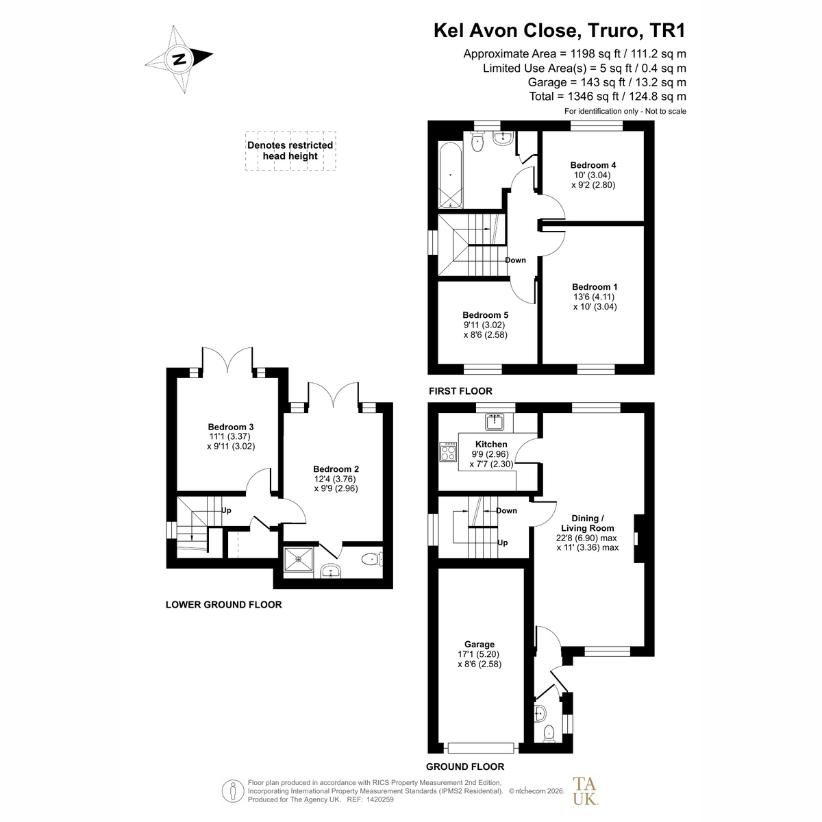 6, Kel Avon Close, Truro floorplan