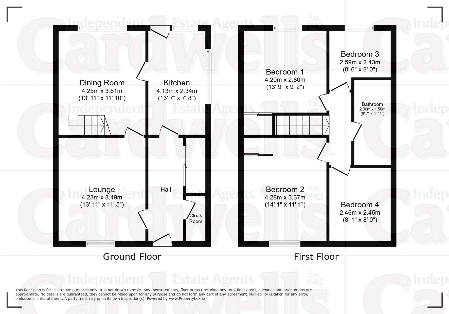 2, Minden Close, Bury floorplan
