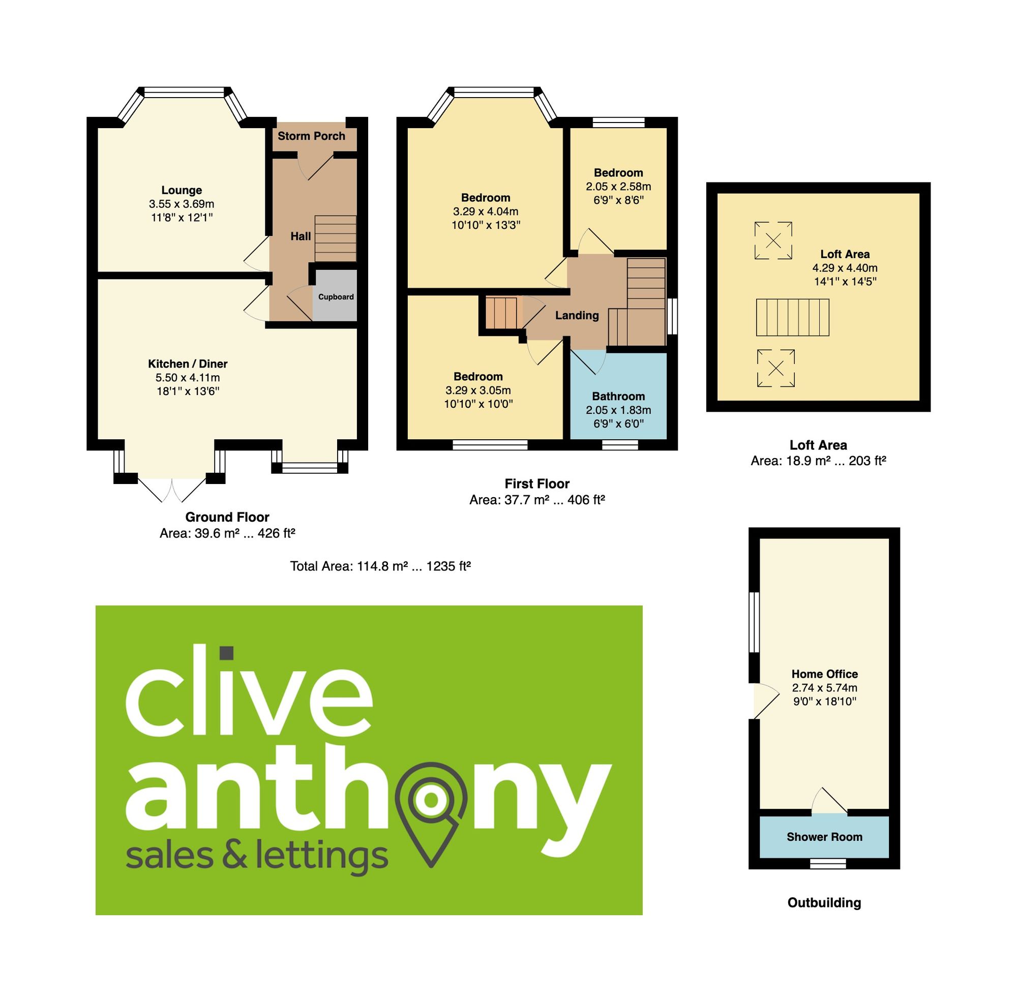 40 Stanley Avenue North, Manchester floorplan
