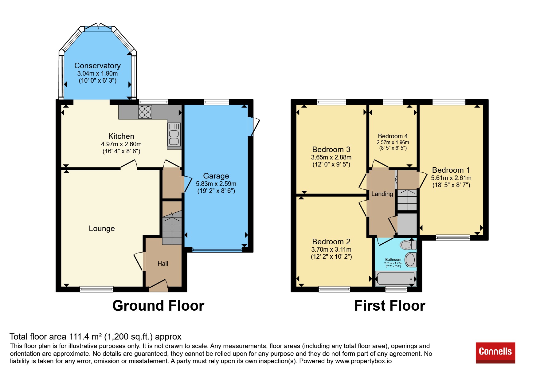6, Furlongs Road, Kidderminster floorplan