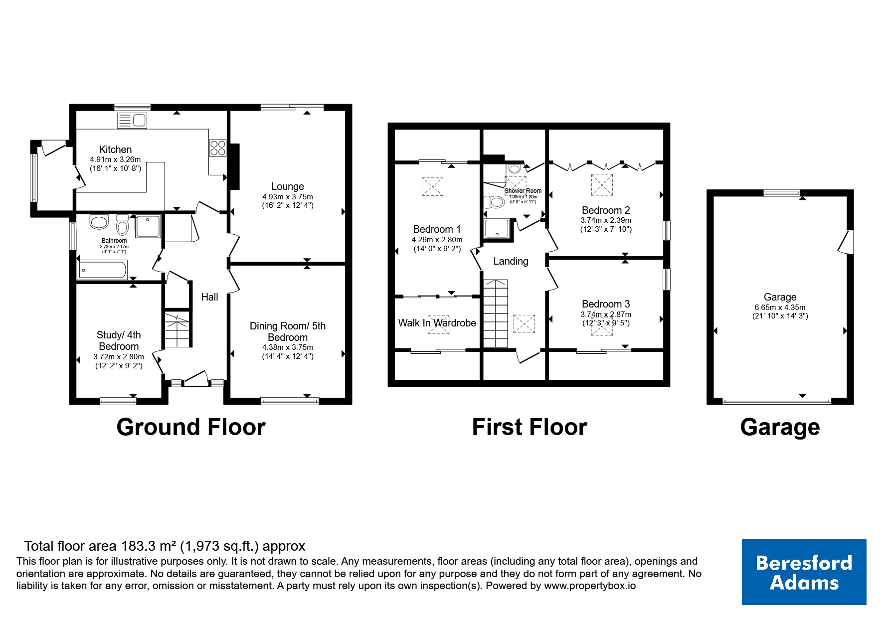 6, Daulwyn Road, Flintshire floorplan