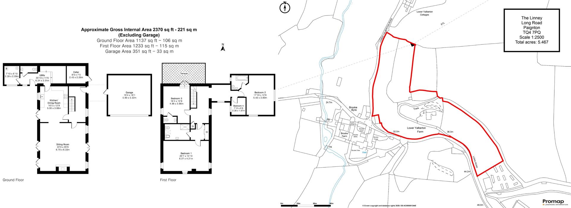 The Linney, Lower Yalberton Farm, Paignton floorplan