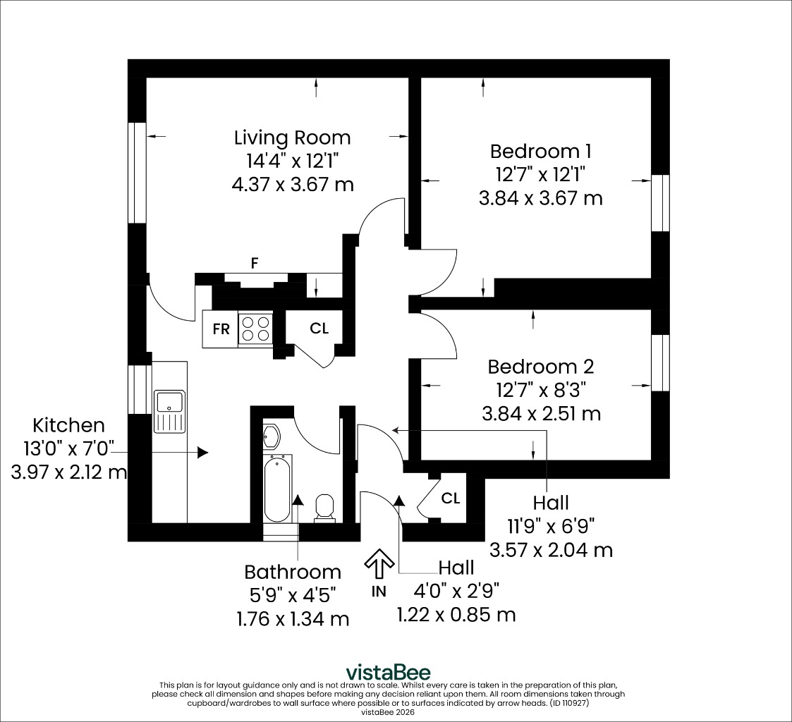 21, 21, School Road, Auchinleck floorplan