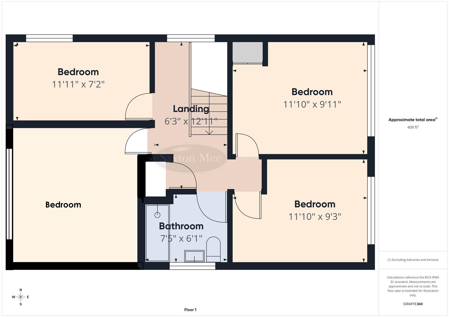 5, Melbourne Avenue, Dronfield floorplan