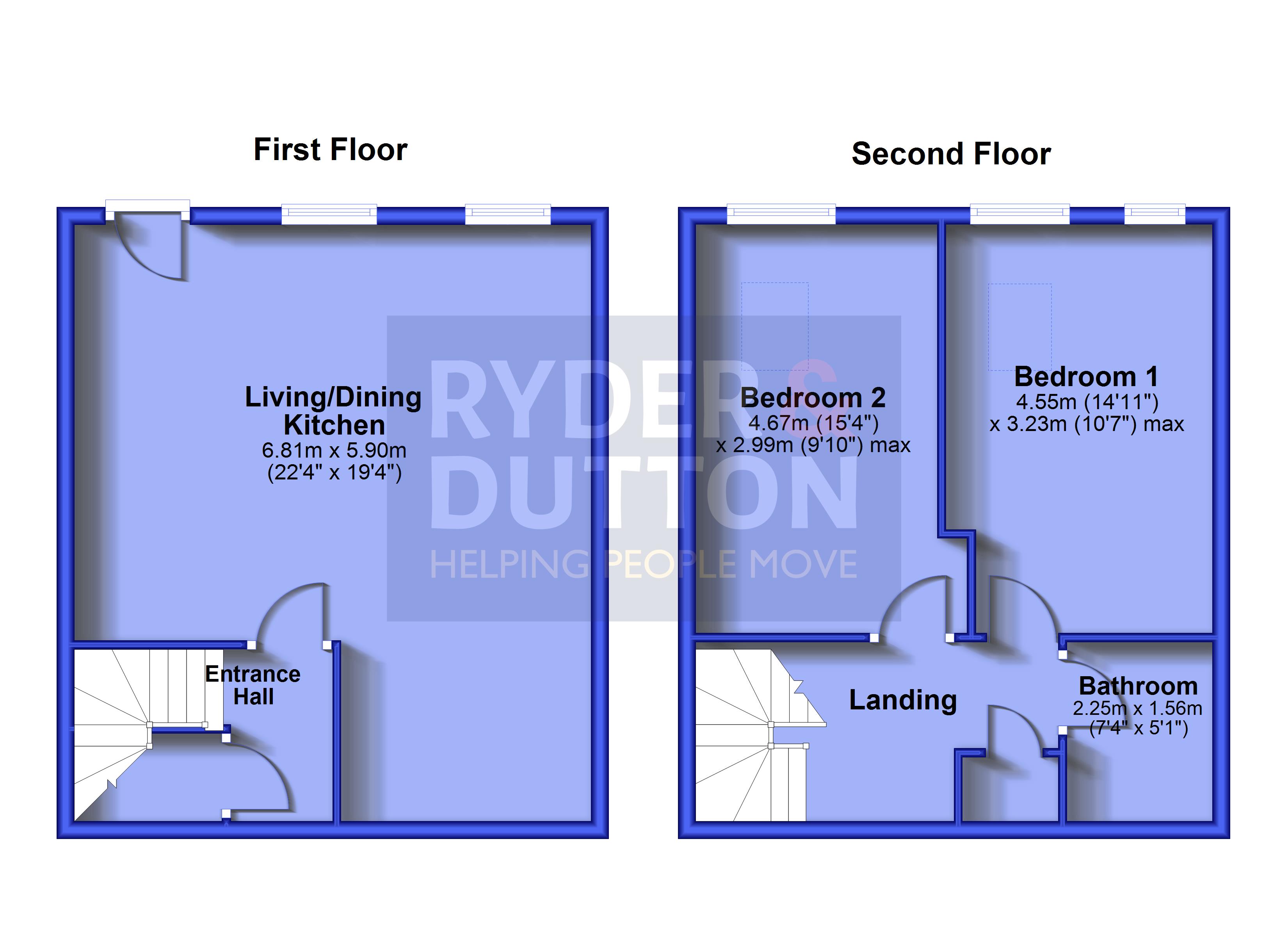 11 Porter Apartments,, Haworth Close, West Yorkshire floorplan
