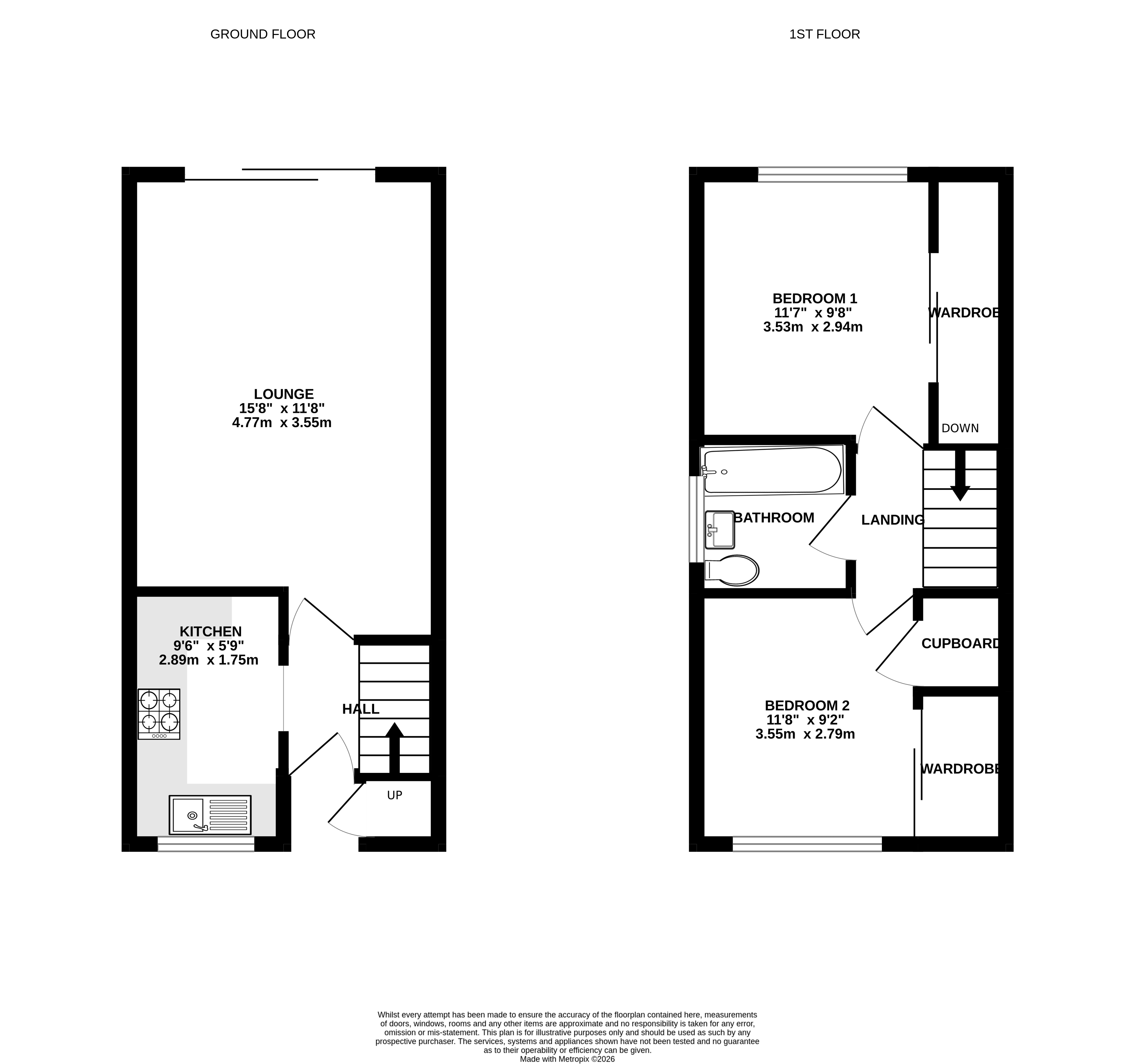 10, Habershon Drive, Camberley floorplan