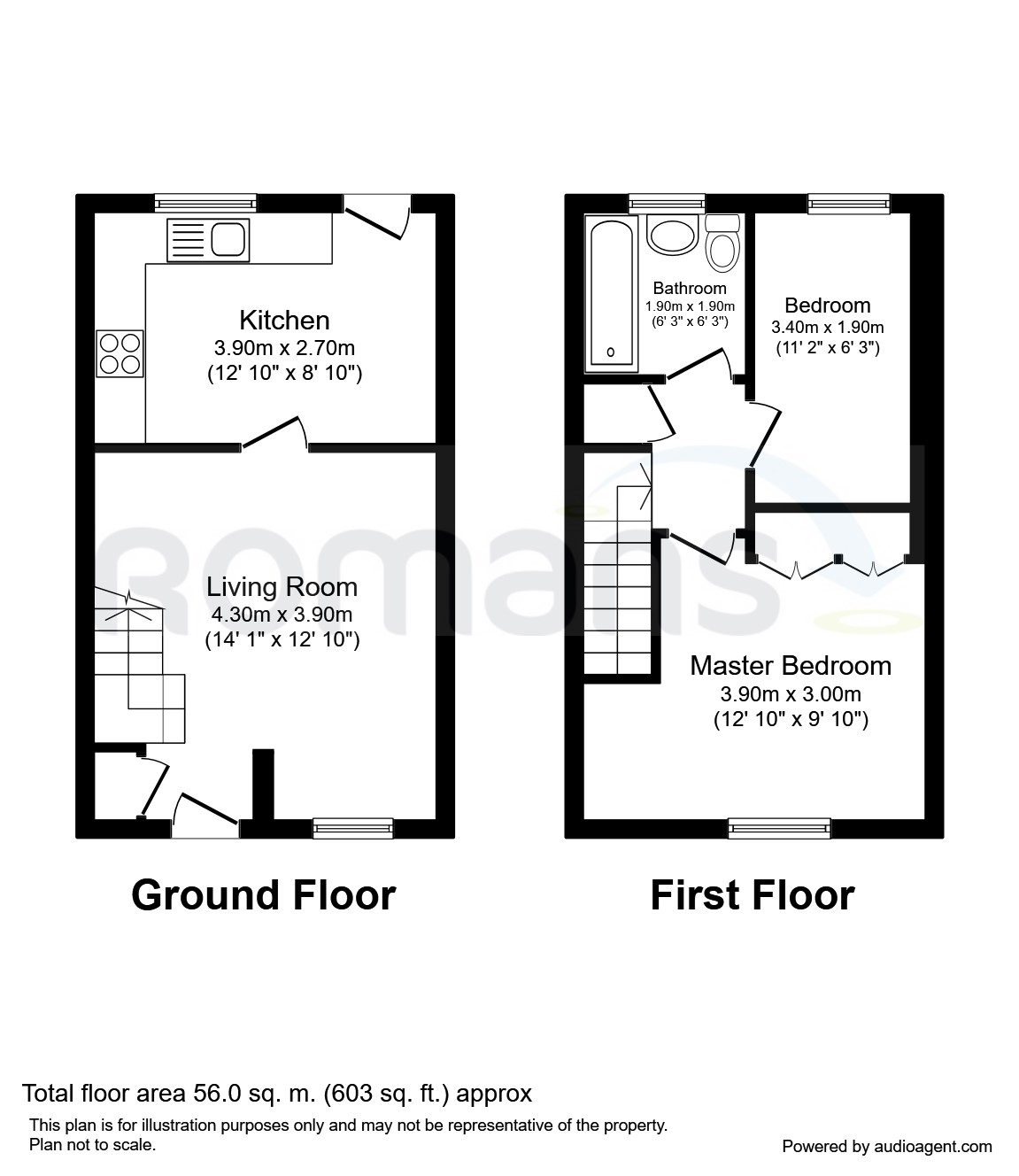 47, Oasthouse Drive, Fleet floorplan