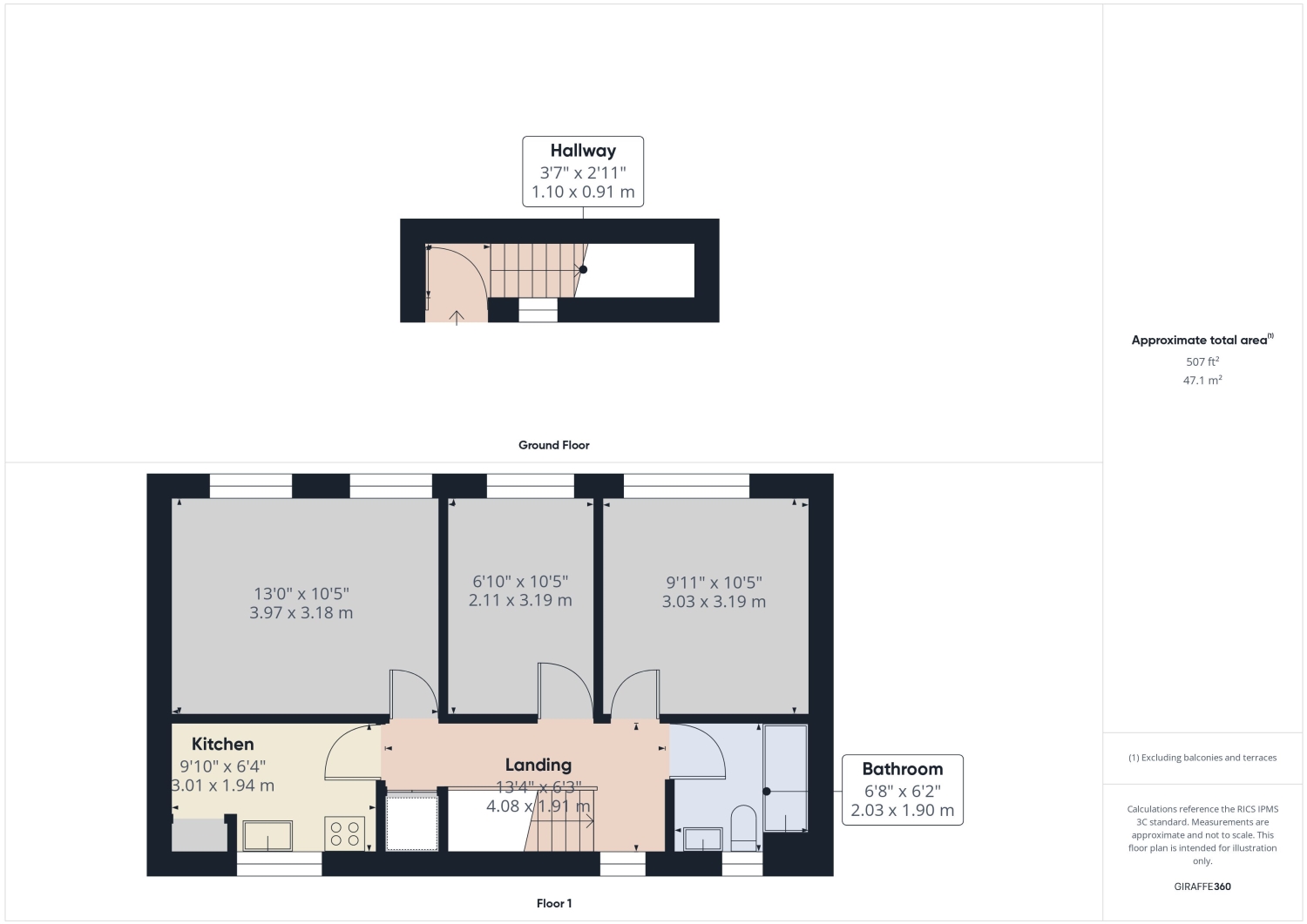 3a, Leyson Road, Cheltenham floorplan
