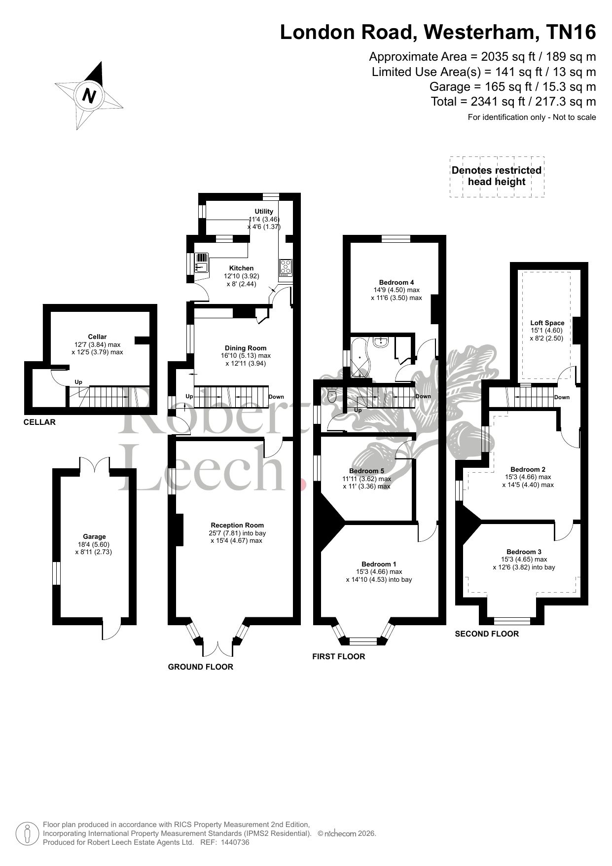 30, London Road, Westerham floorplan