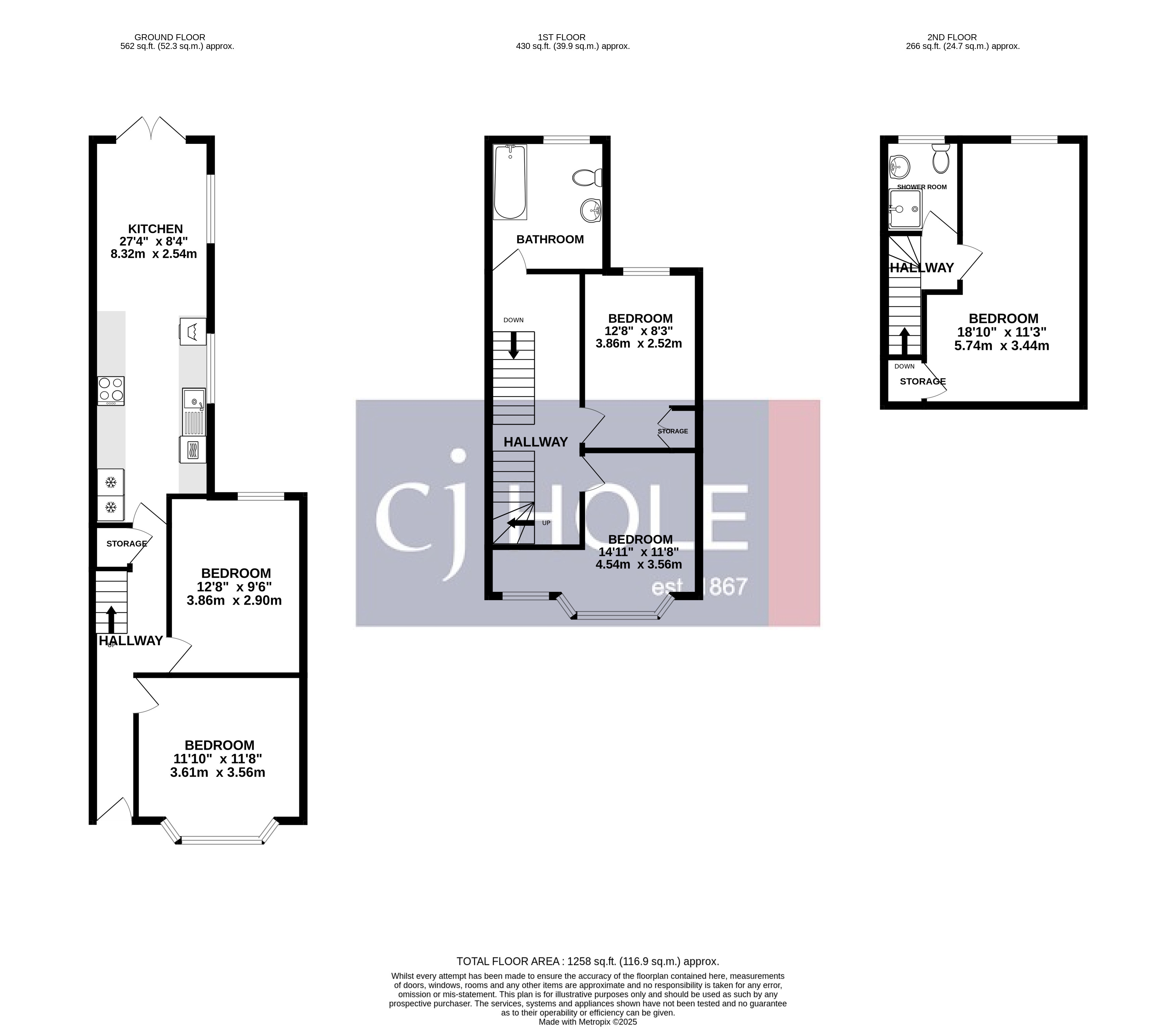 36, Edward Road, Bristol floorplan