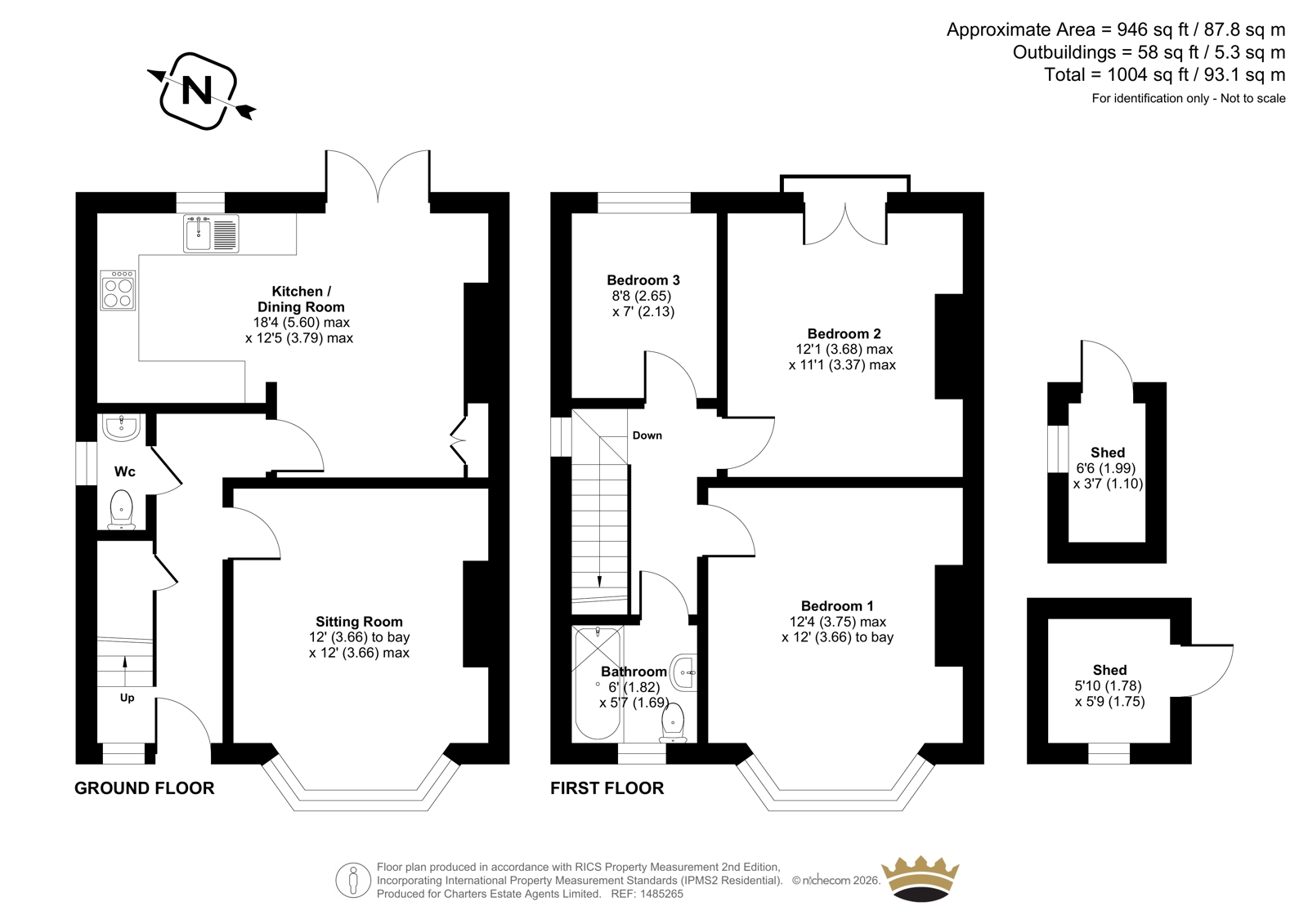 167, Peartree Avenue, Southampton floorplan