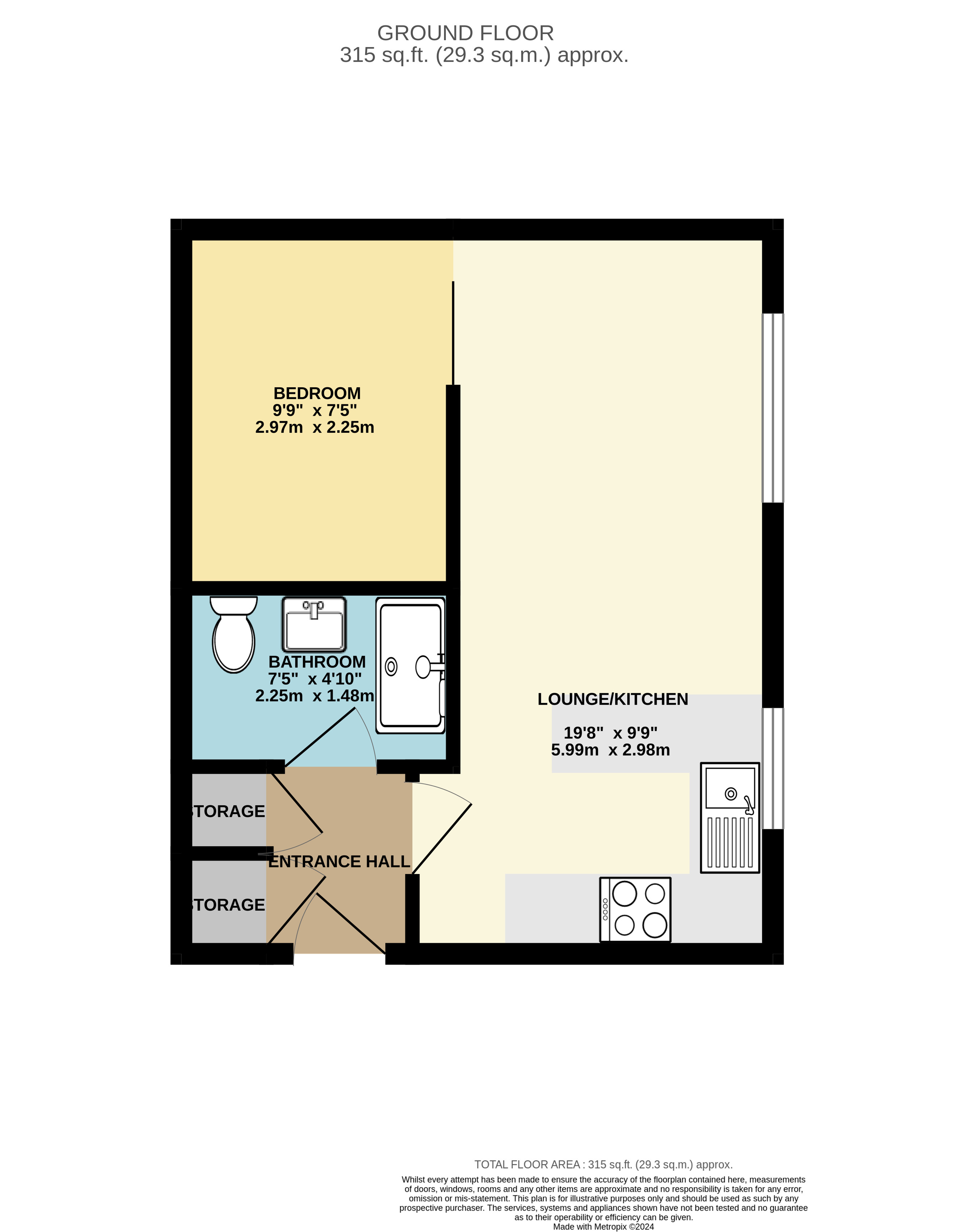 142, St Annes Road, Manchester floorplan