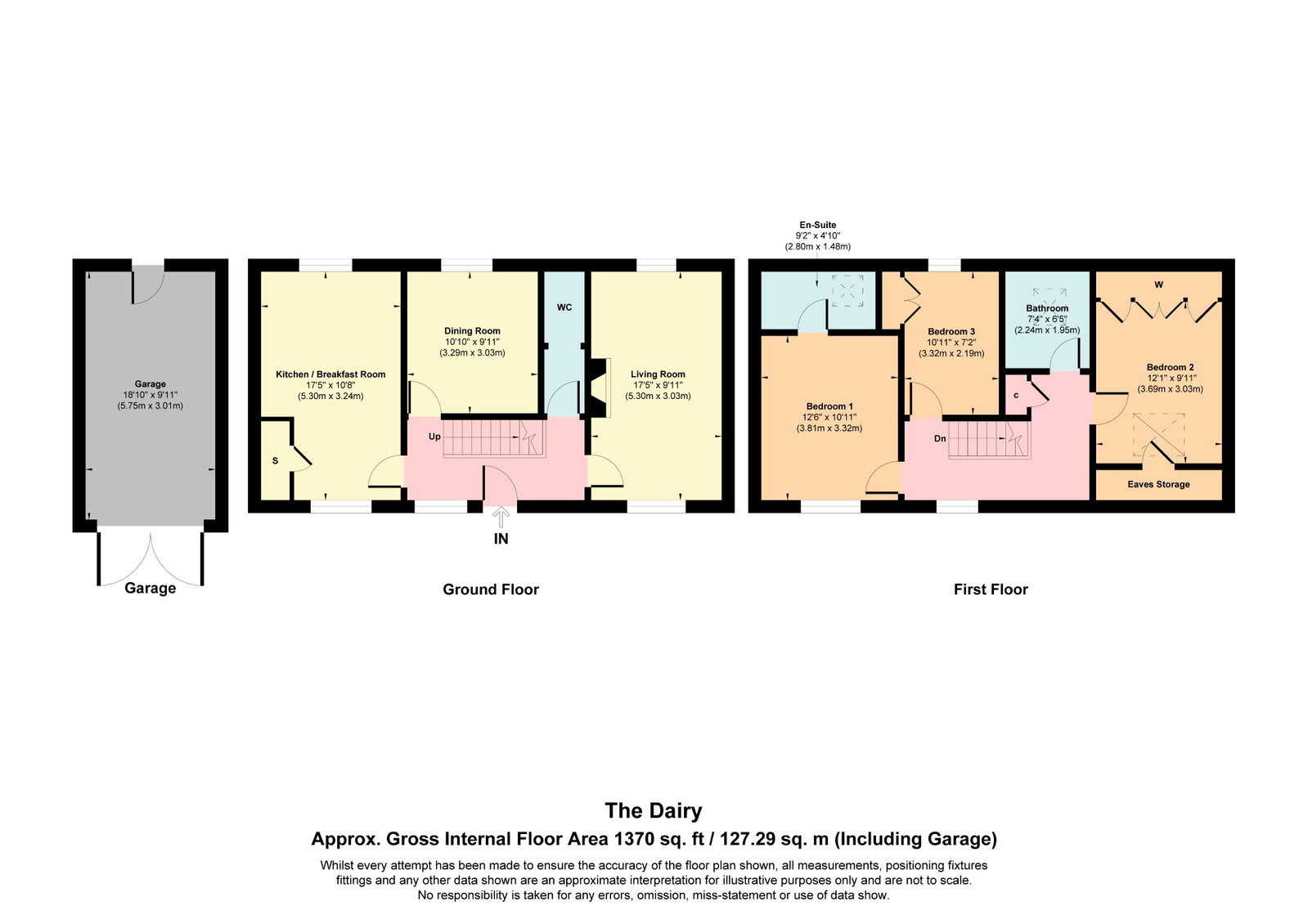 The Dairy, Bowers Court, Bowers, Stafford floorplan