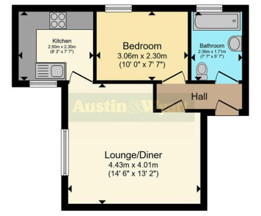 Flat 2, 31, Studland Road, Bournemouth floorplan