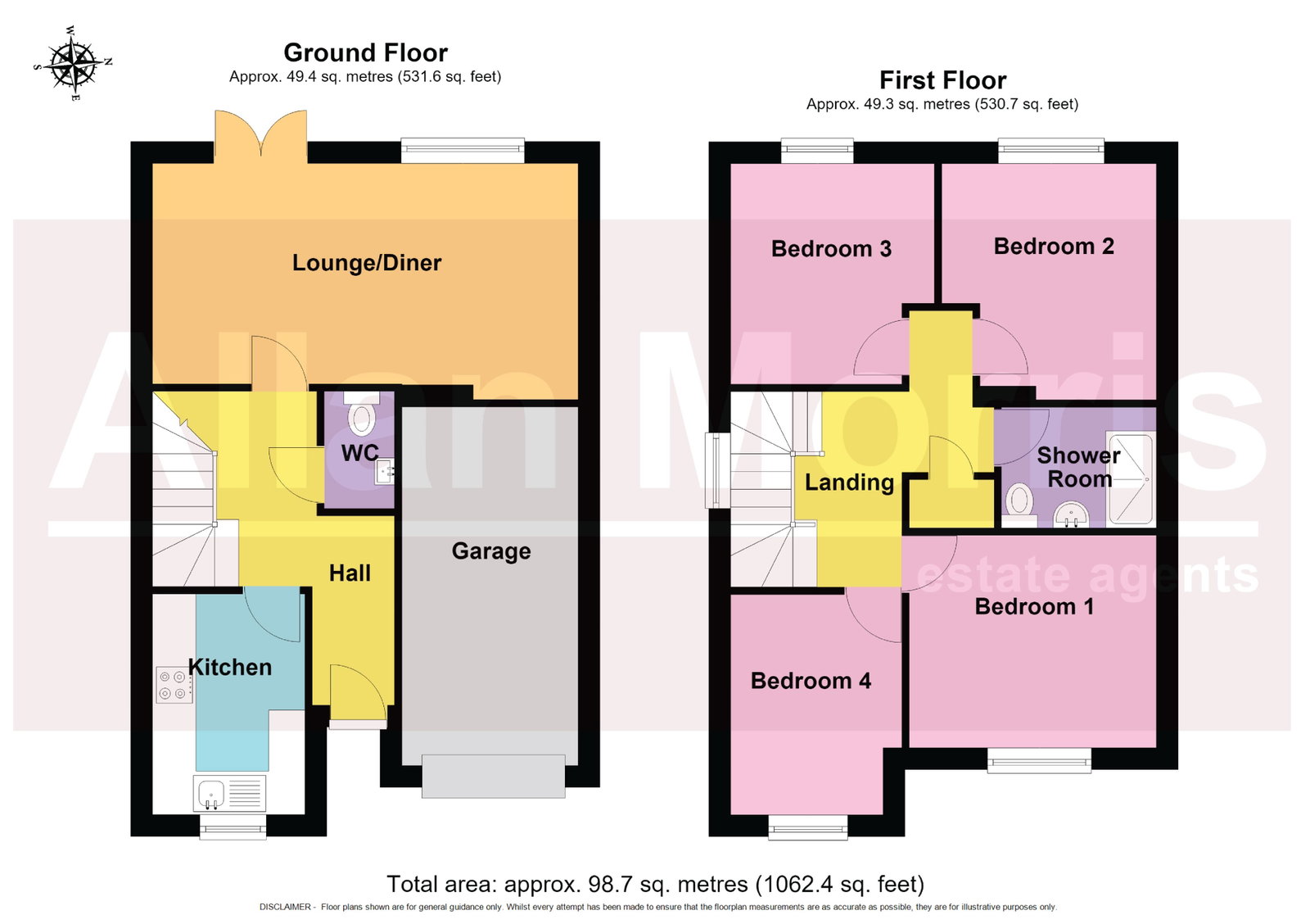 31, Comer Gardens, Worcester floorplan