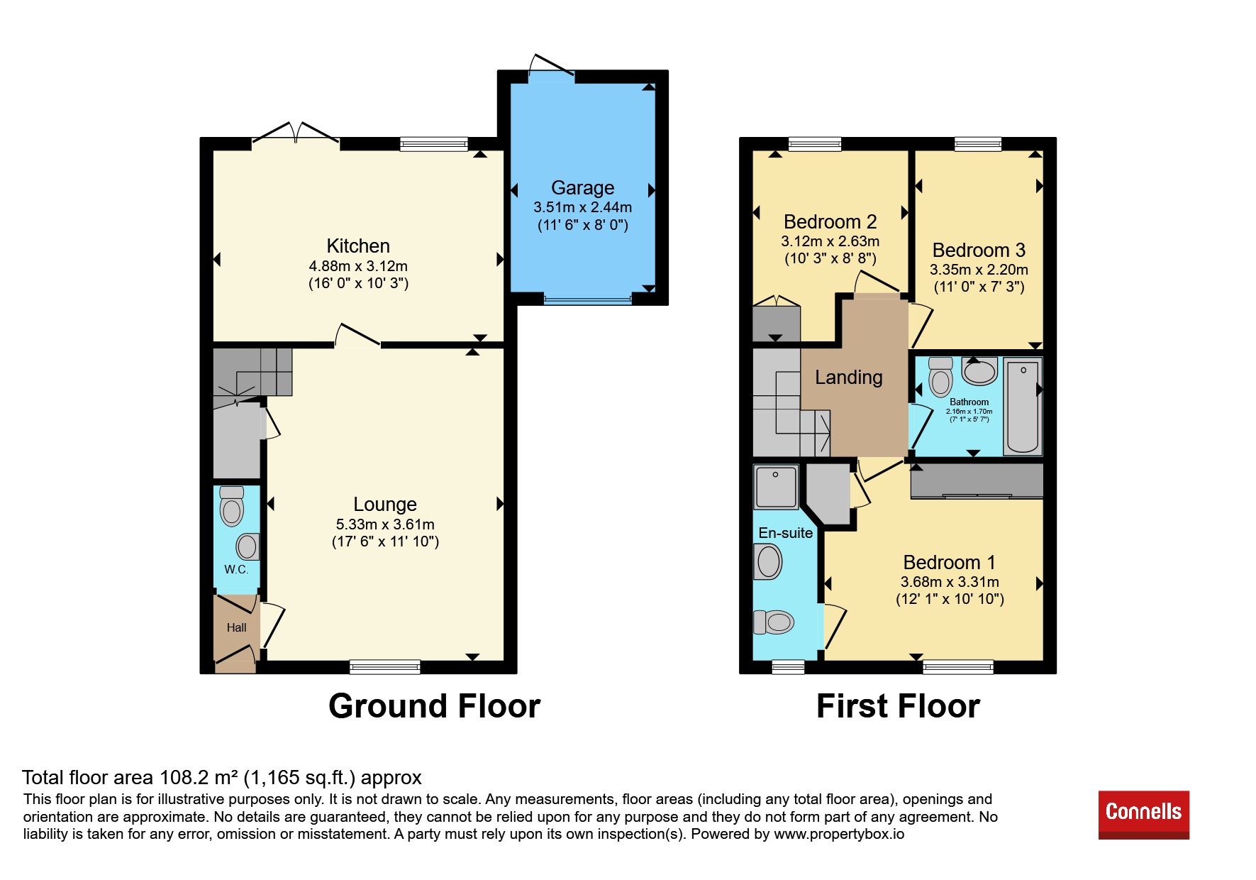 50, Cygnet Avenue, NUNEATON floorplan