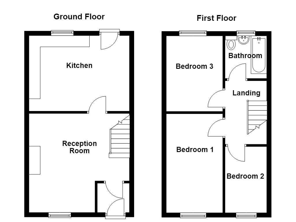 21, South View, Rochdale floorplan