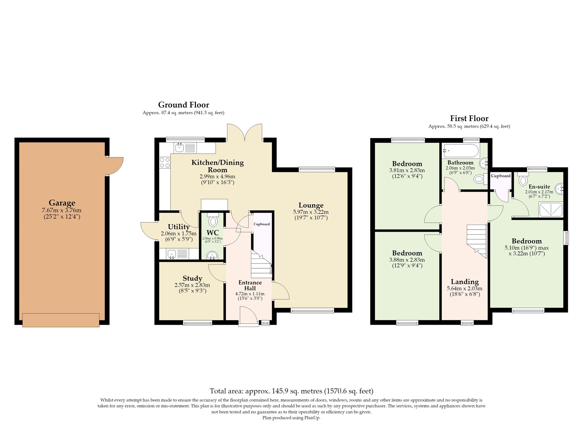 61 Sam Smith Way, Norwich floorplan