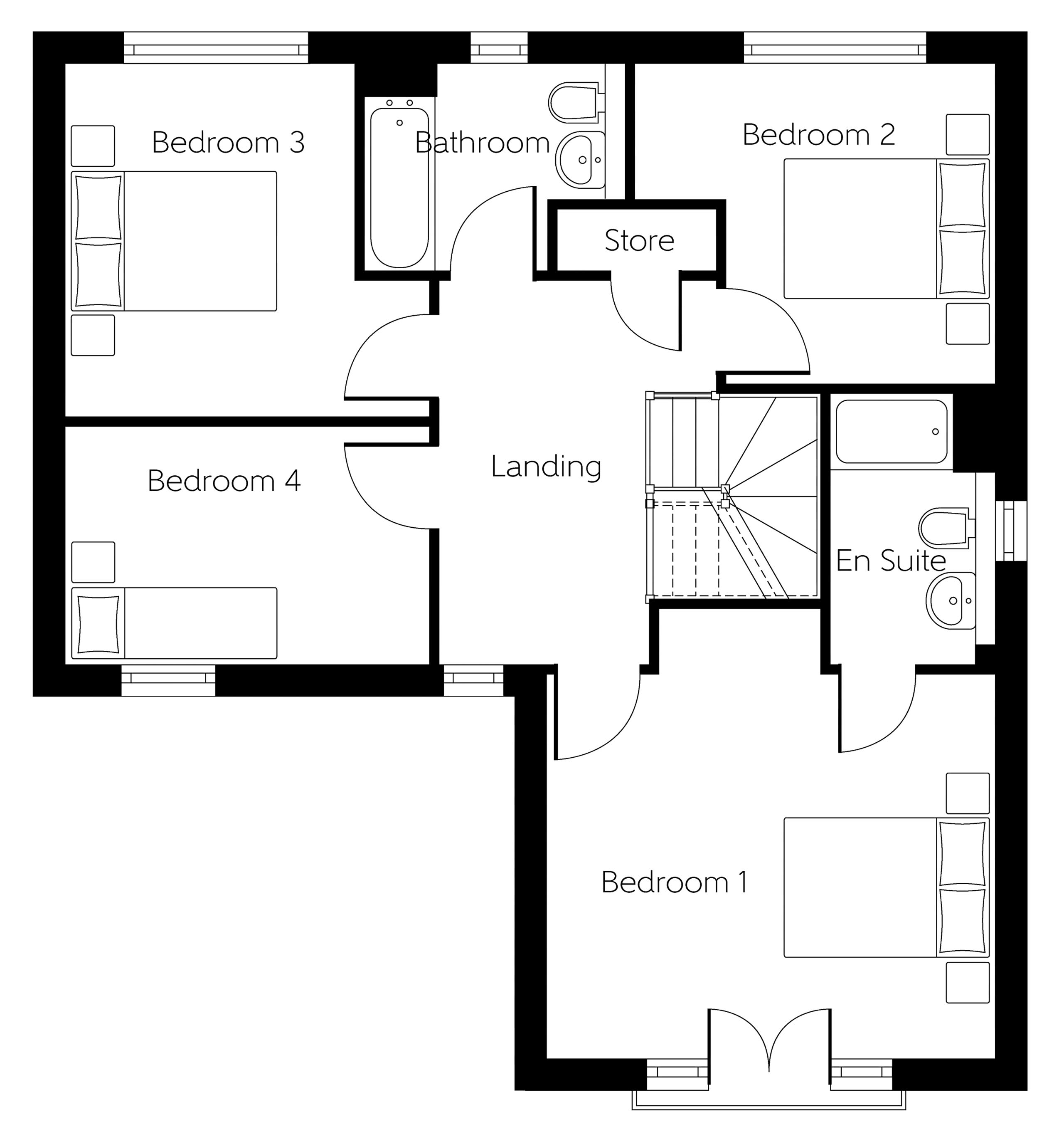 495, 1 Dander Way, Blindwells floorplan