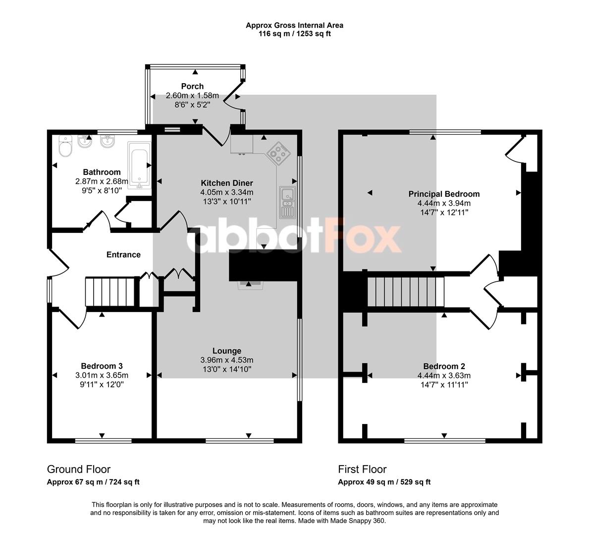 Craigley, Mill Road, Norwich floorplan
