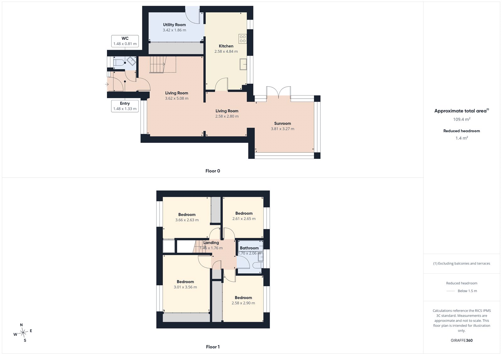 4, Rosemount Garden Villas, Tenby floorplan