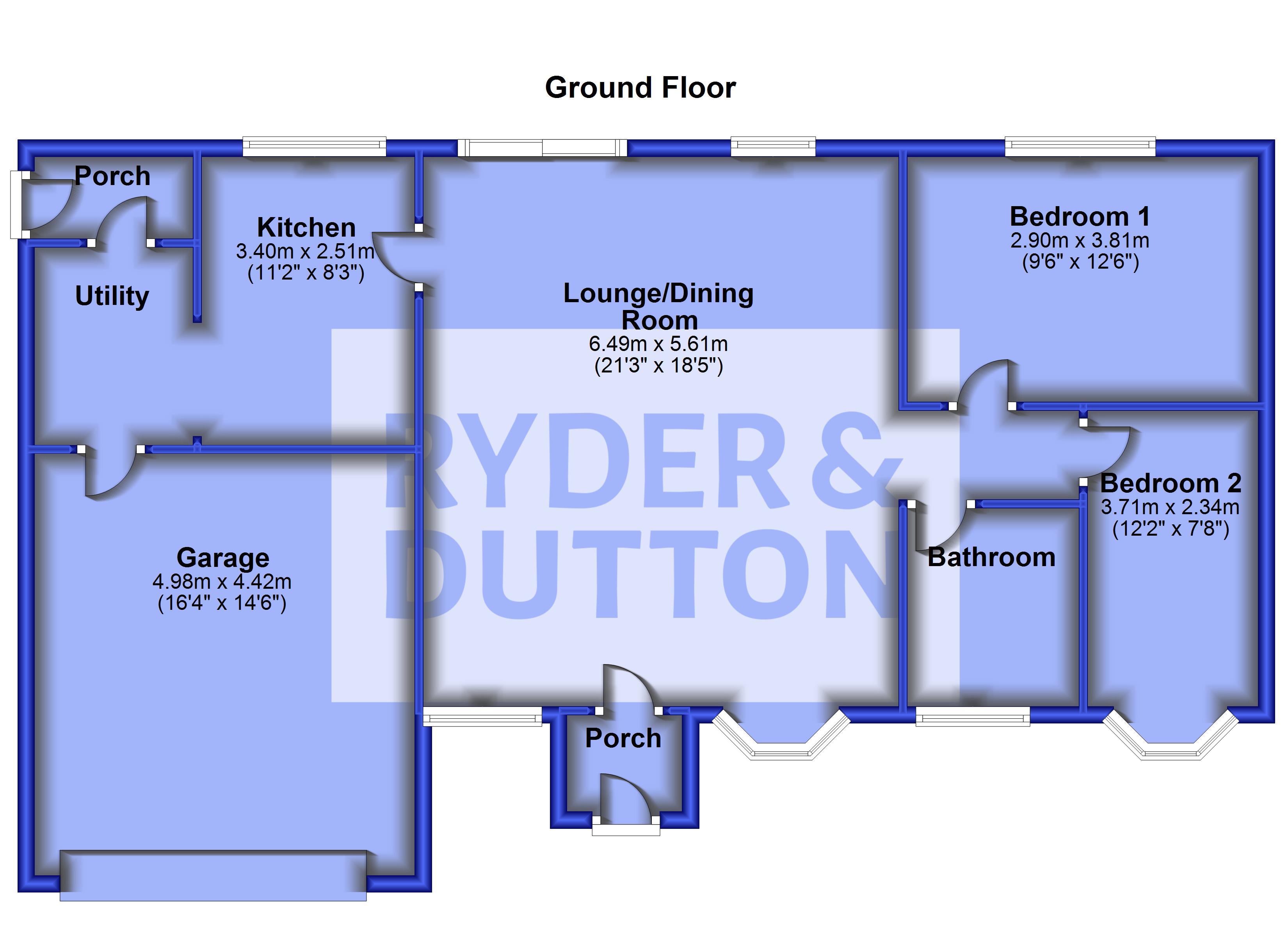 Free property report 31 Hathersage Drive, Glossop, SK13 8RG Chimnie