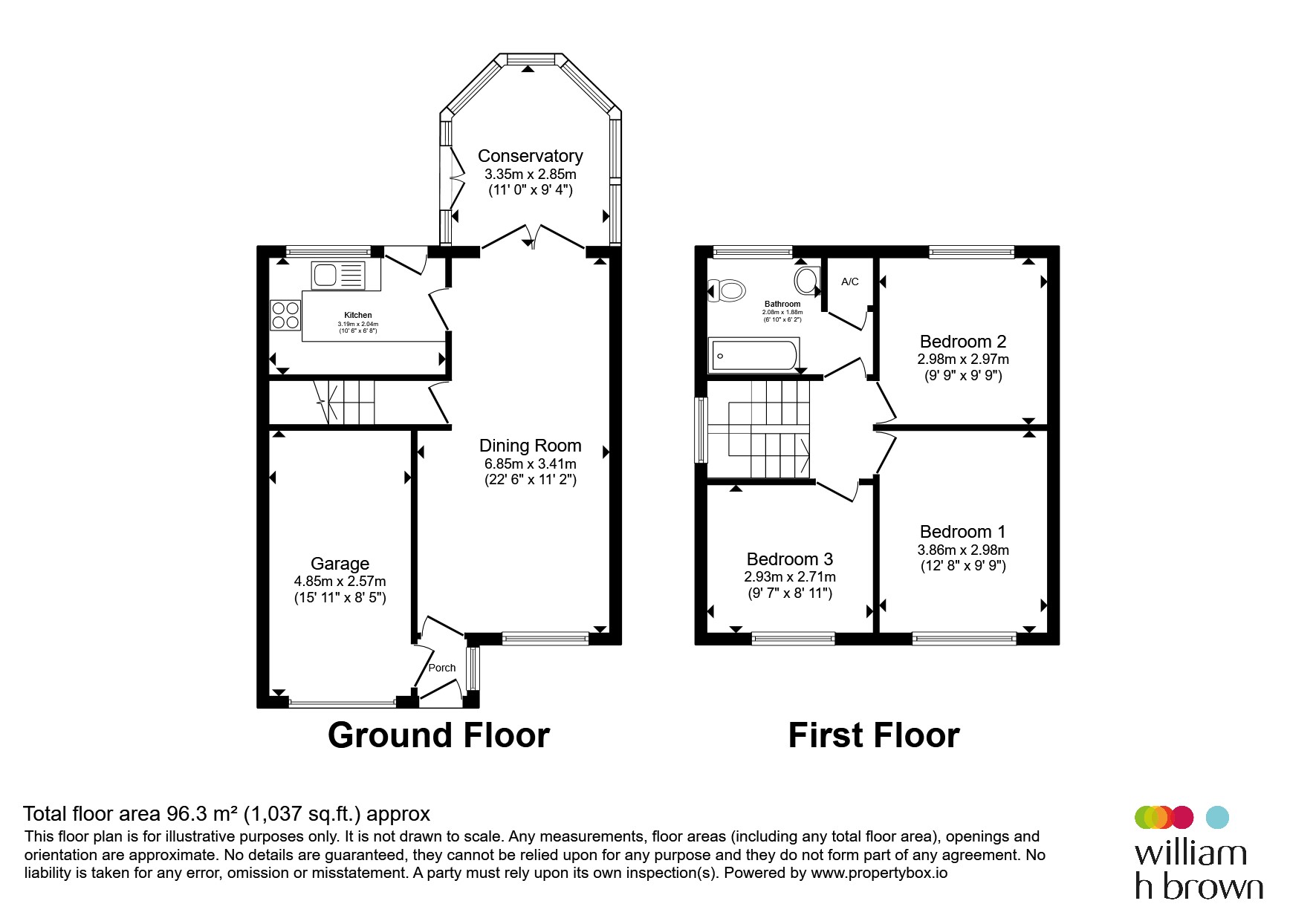 6, Bramcote Drive, Retford floorplan